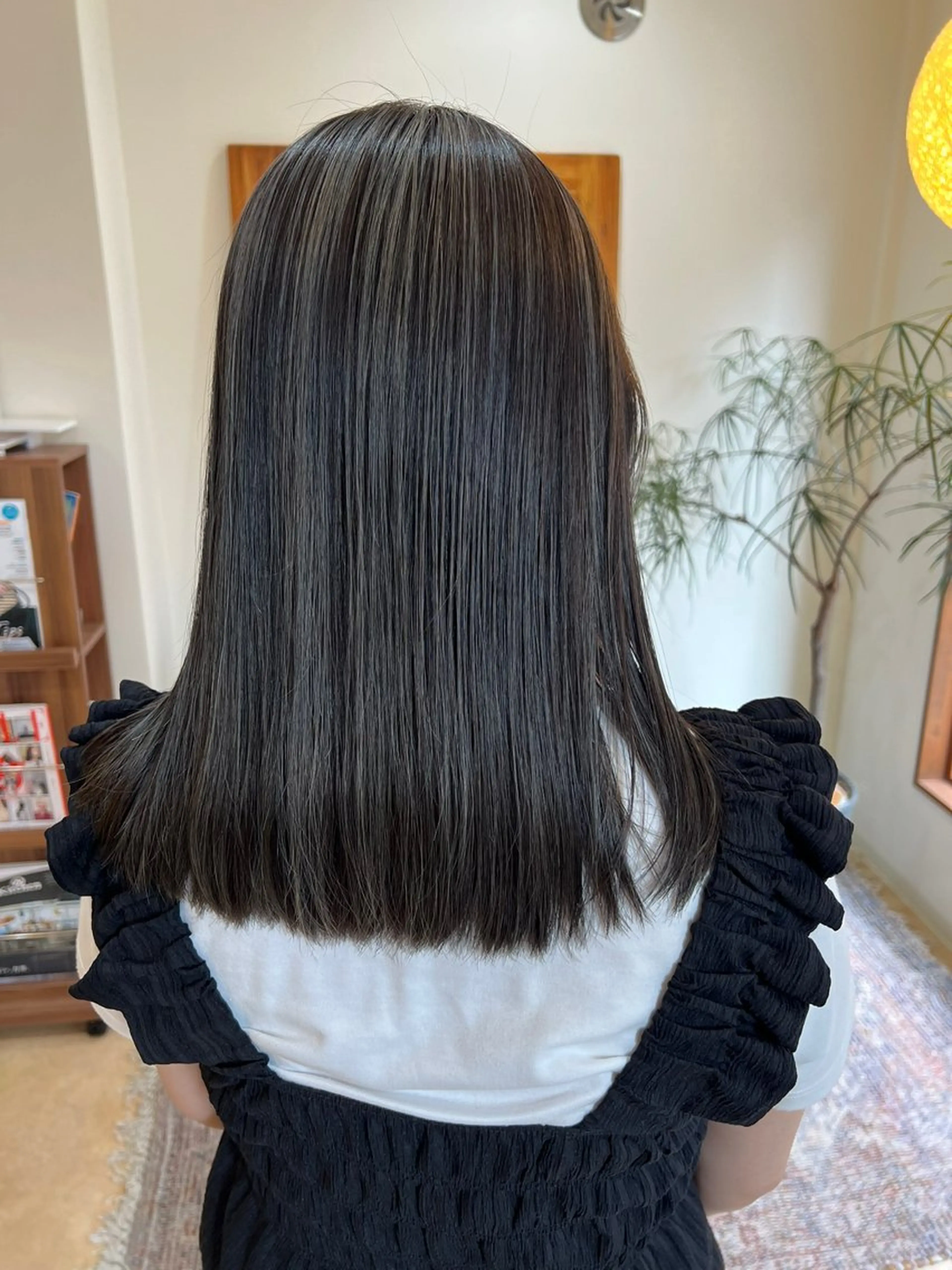 ロング トリートメント カット ヘアカラー 【🌟白髪ぼかし🌟 】レイヤー‼️長谷川のヘアスタイル