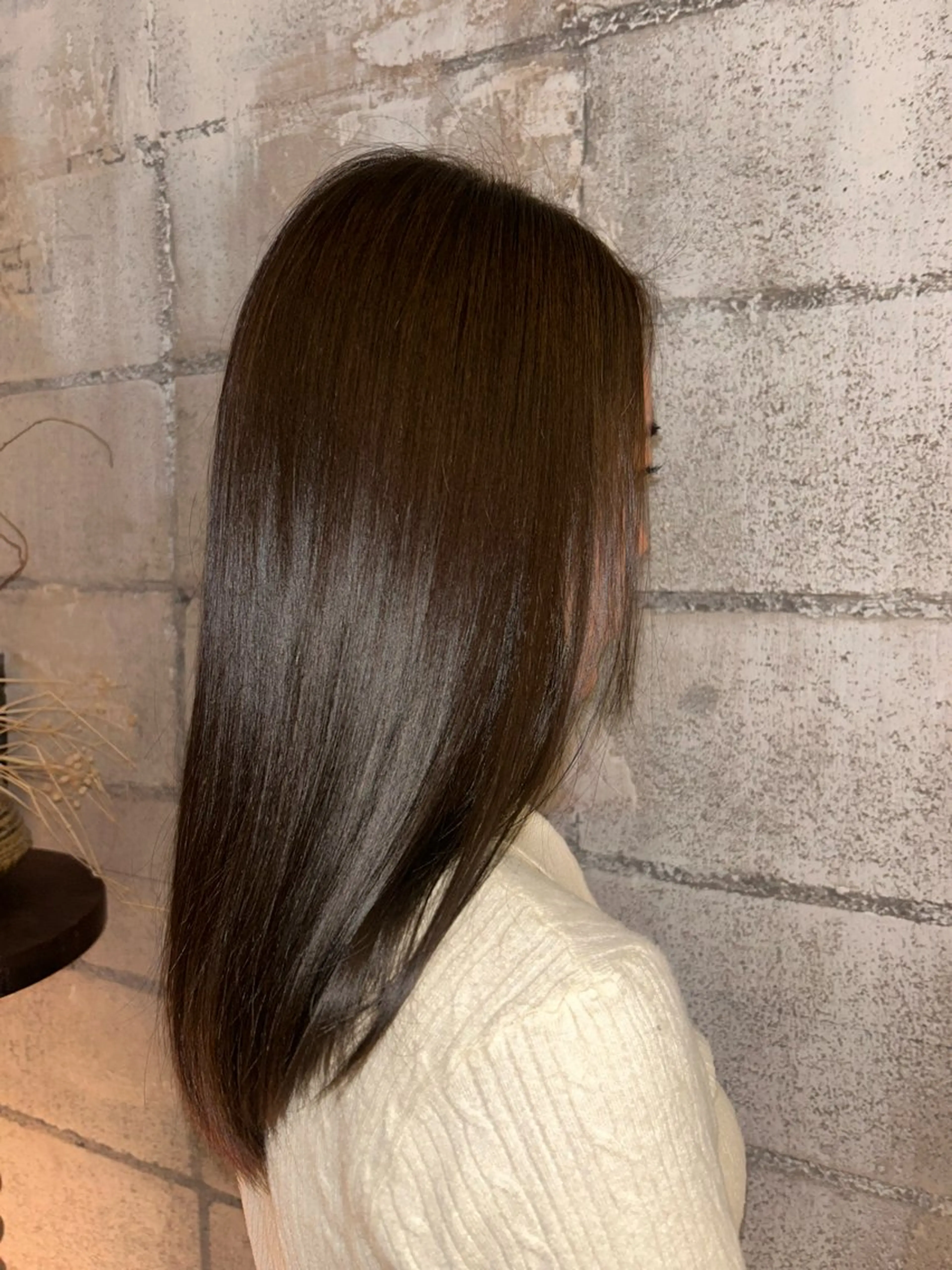 ツヤツヤストレート✨️縮毛矯正(180分)の写真