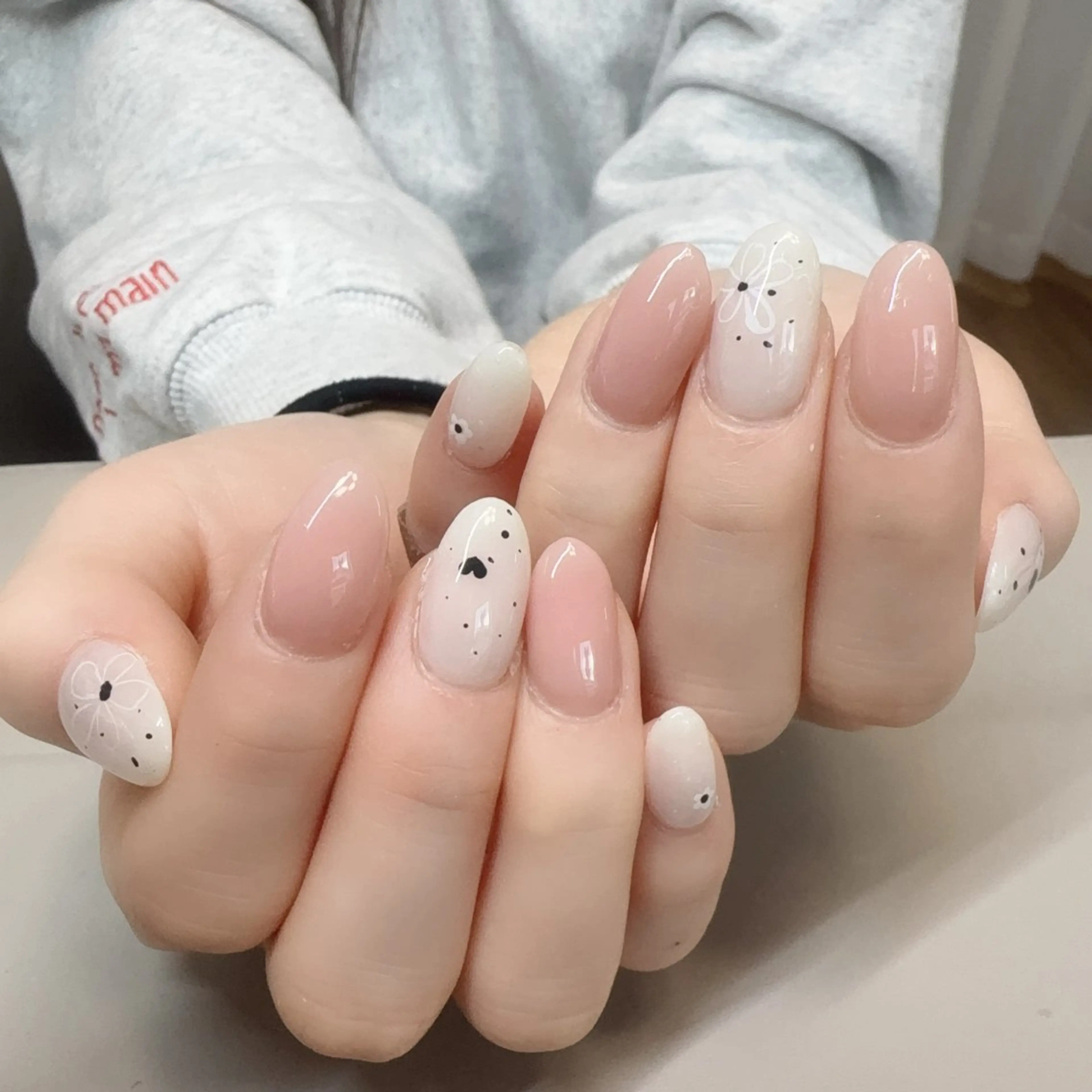 ネイル アニマル柄 べっ甲ネイル ブラウン ジェルネイル グリーン Rika  nail cocoのネイルデザイン