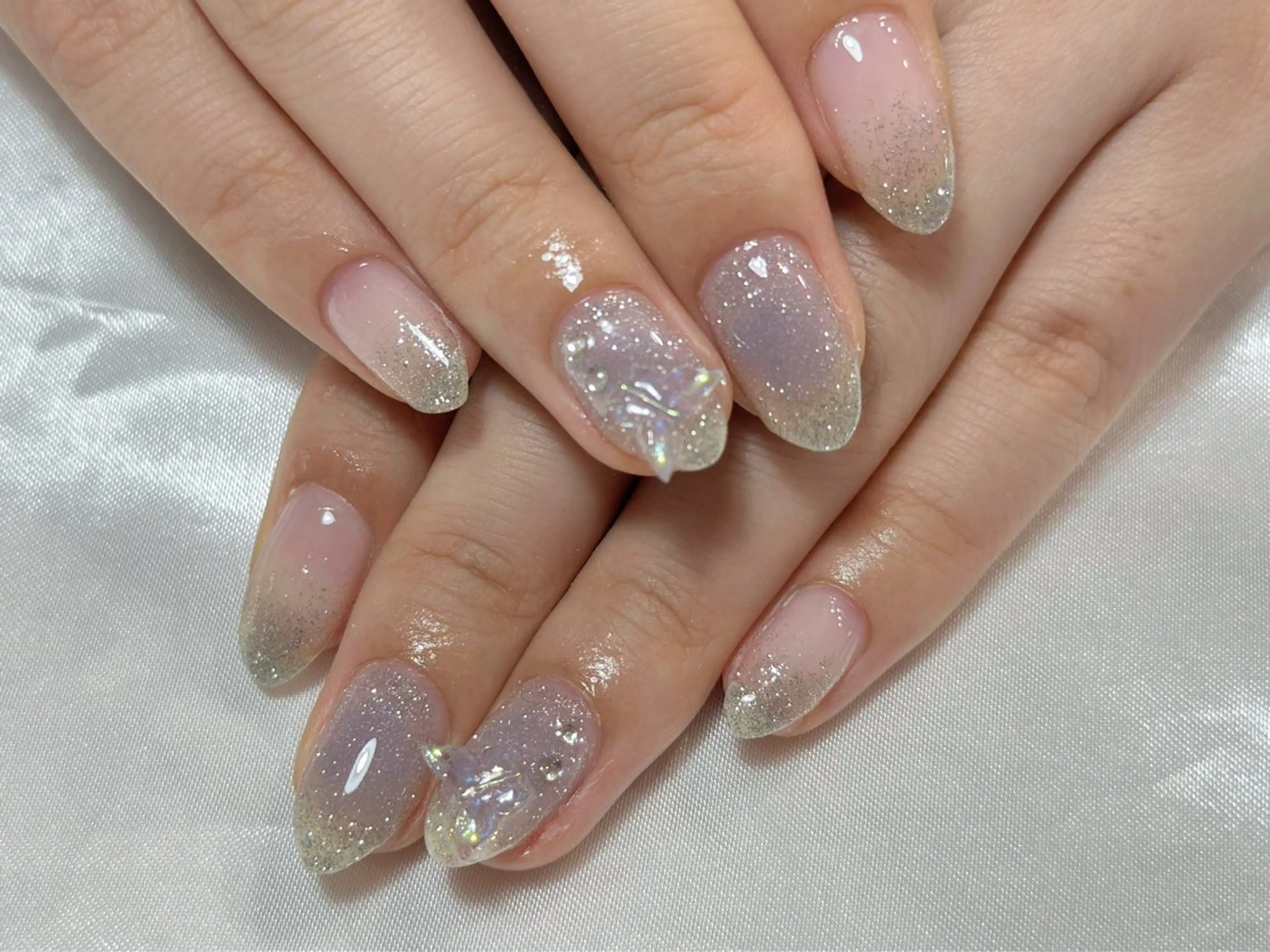 ネイル 【パラジェル・フィルイン】Nailsalon　Merci東中野所属・Merci shigaのネイルデザイン