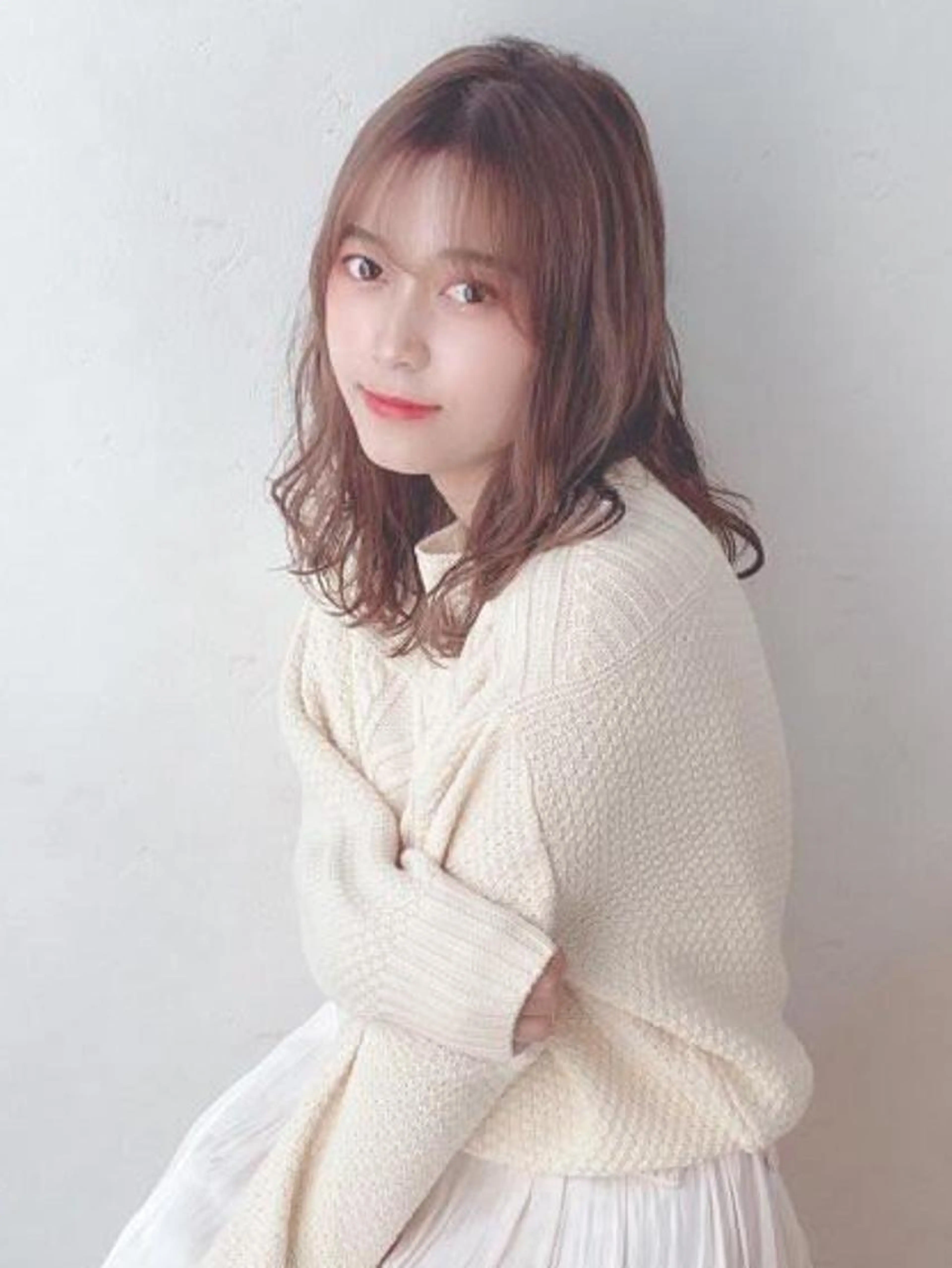 12月限定🌸✨朝寝坊さん‼️巻くのが苦手な女の子注目😍‼️セットが楽チン✨巻き髪風パーマ】＋カット＋ベースTRの写真