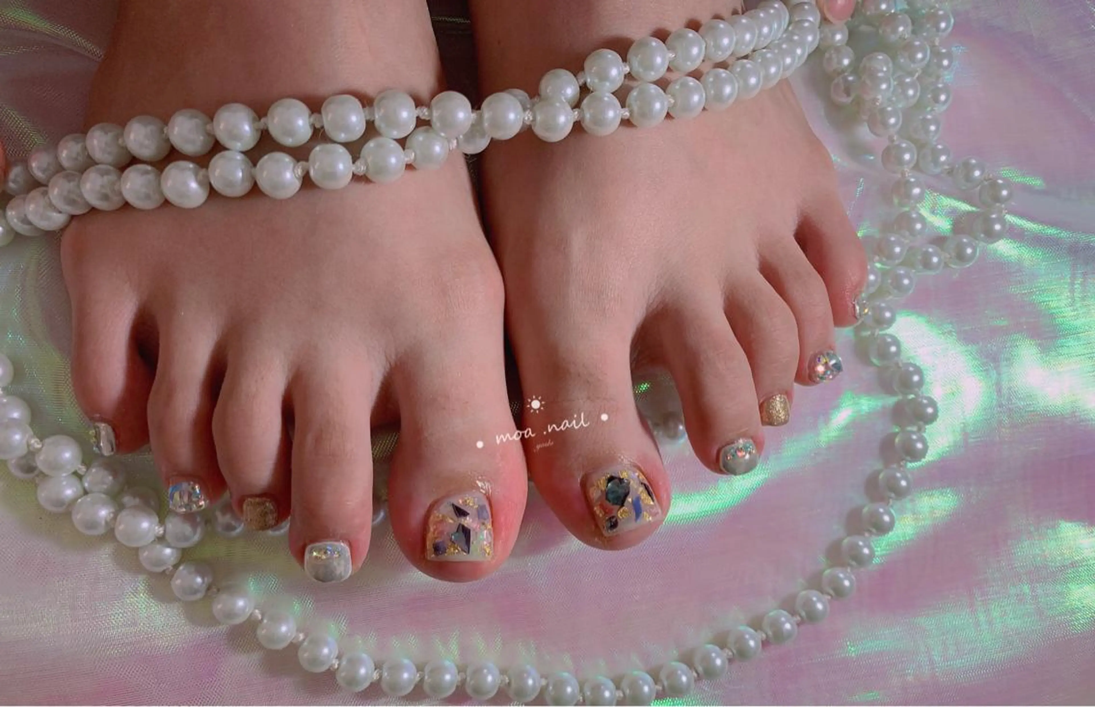 ネイル フットネイル MOA NAIL所属・MoaNail🫶 Yoshiのネイルデザイン