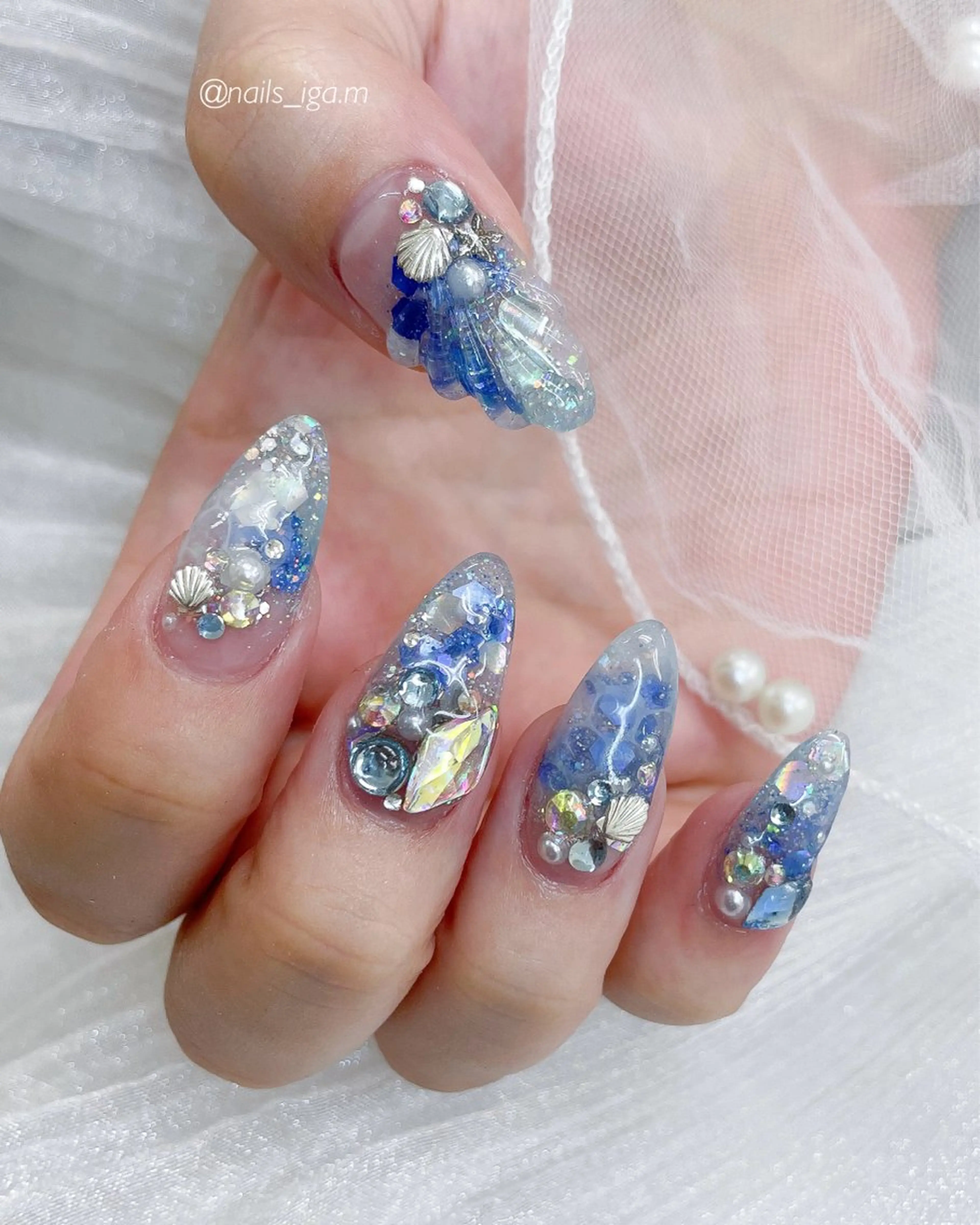 ネイル ハンドネイル 五十嵐 美智のネイルデザイン