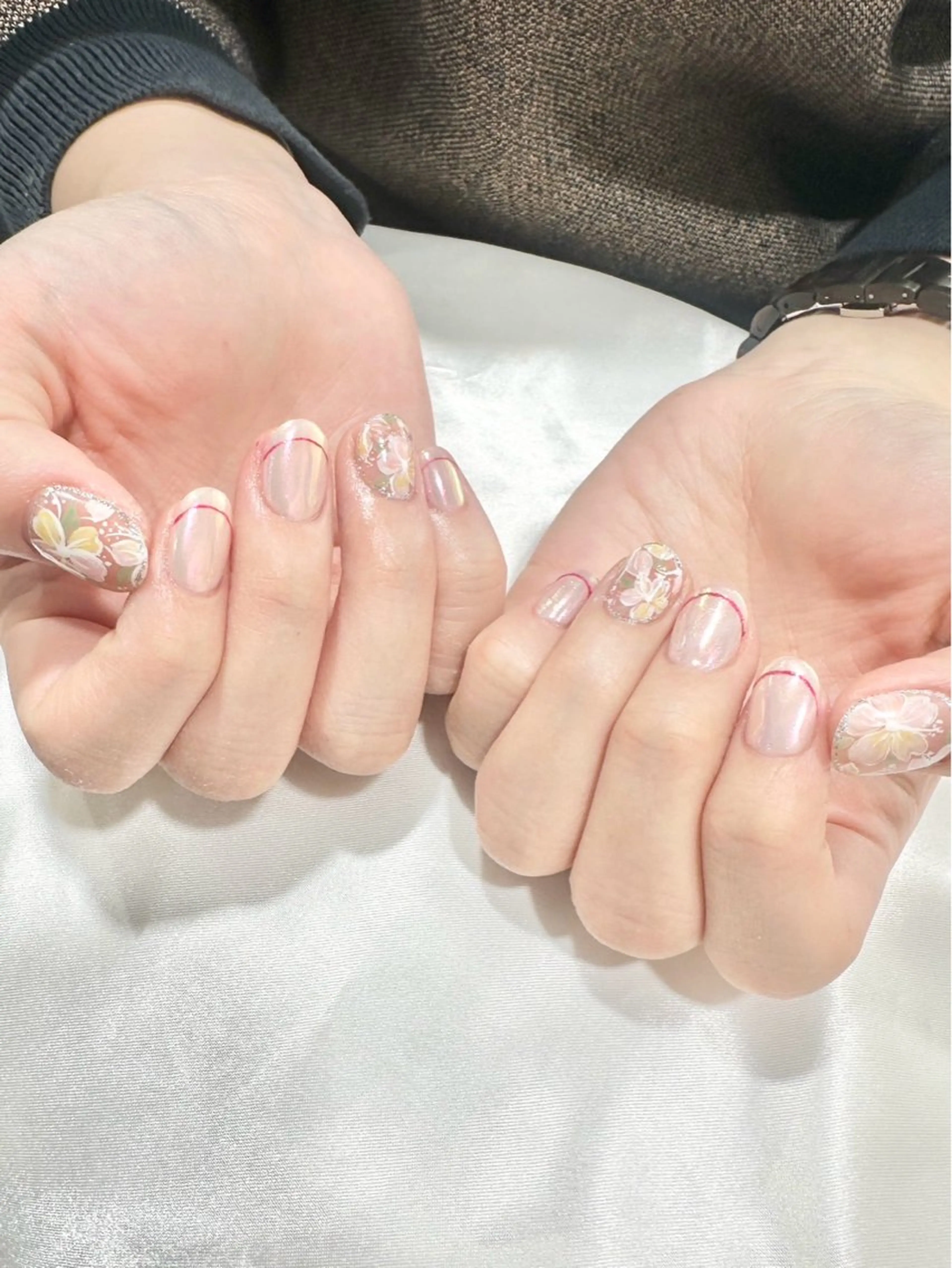 ネイル ブライダルネイル ハンドネイル フットネイル nailsister ただのネイルデザイン