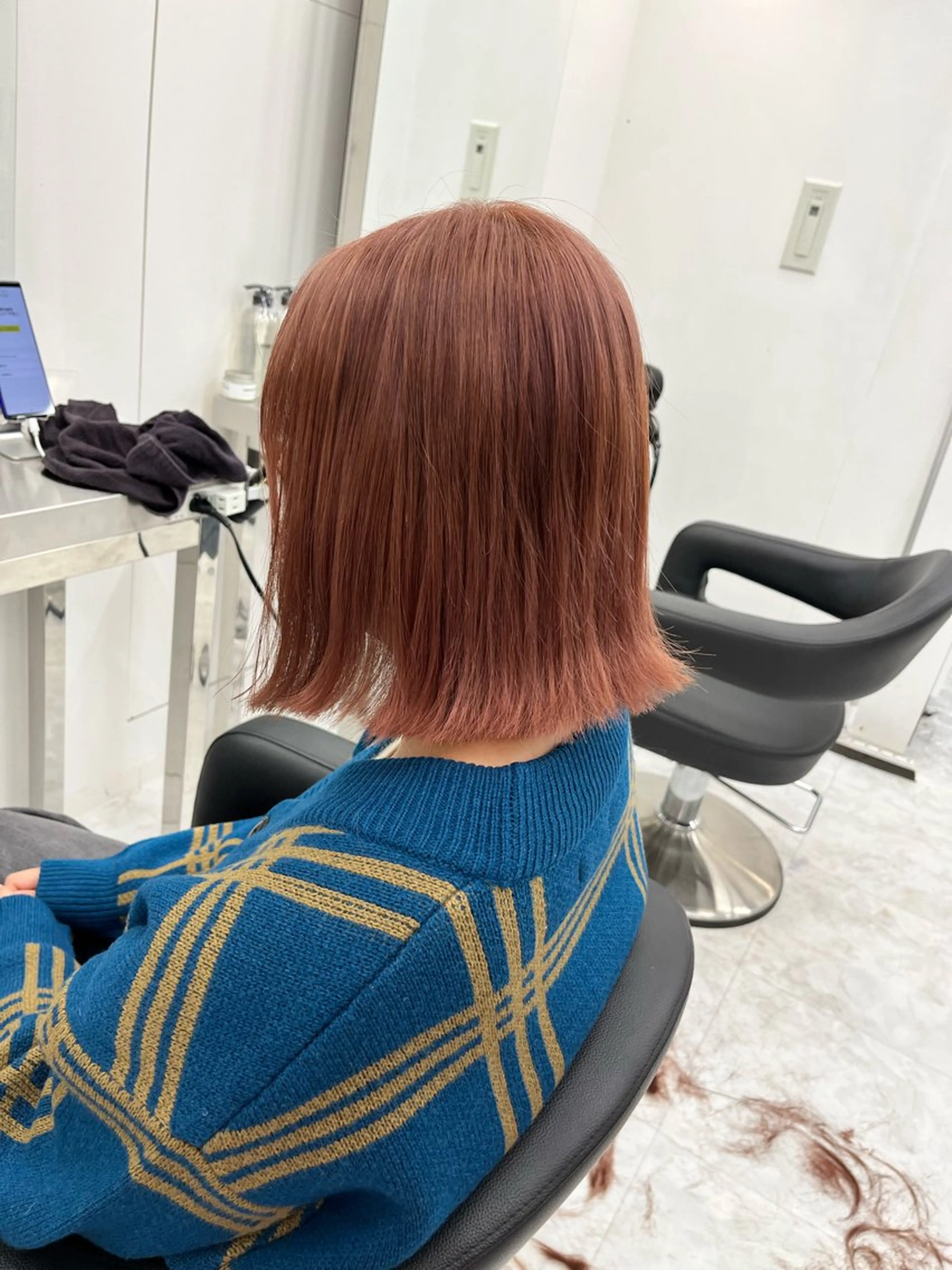 ショート カラー ヘアアレンジ 愛されカラー🩷 はるなのヘアスタイル