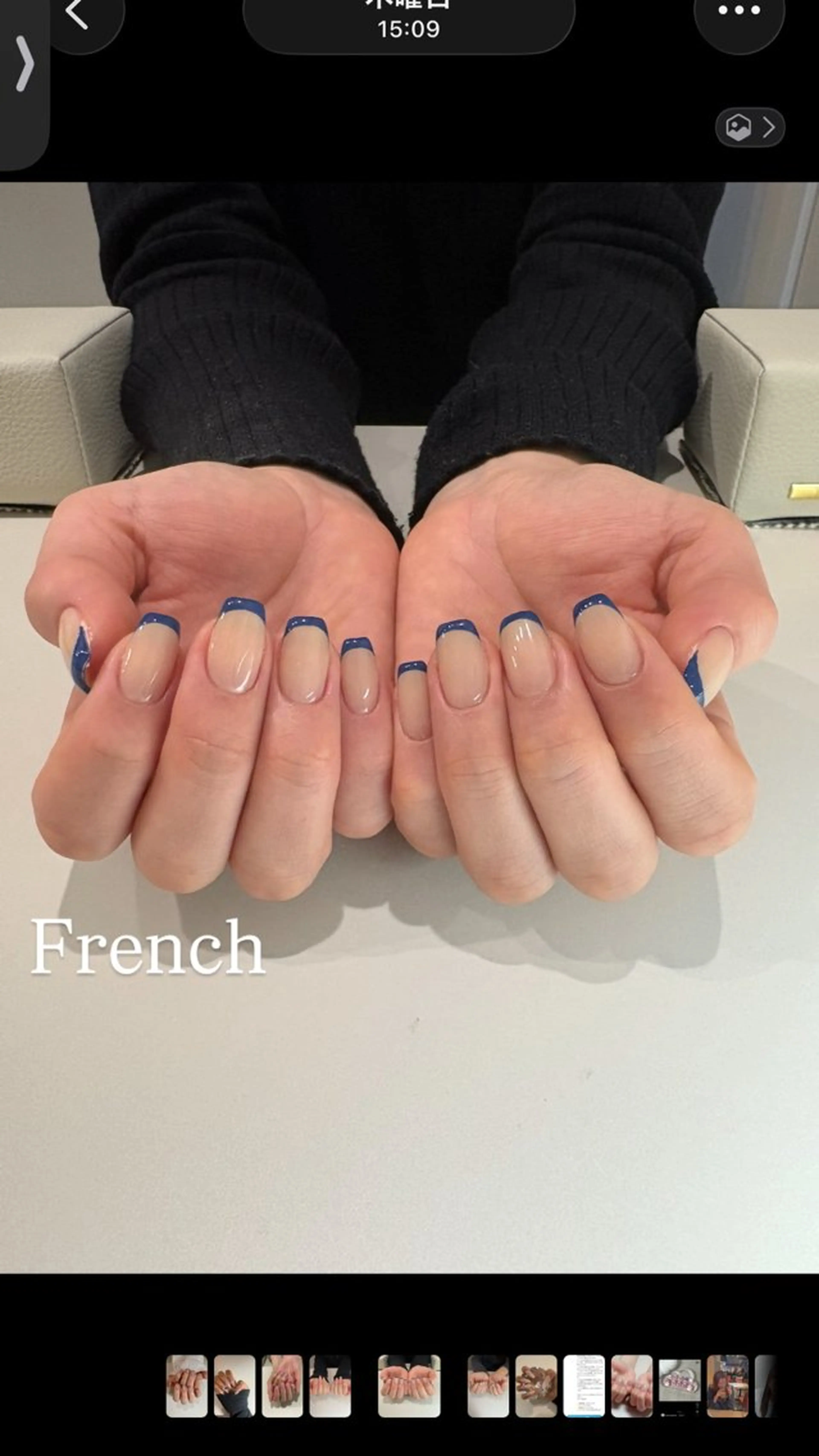 オフなしパラジェルフレンチの写真