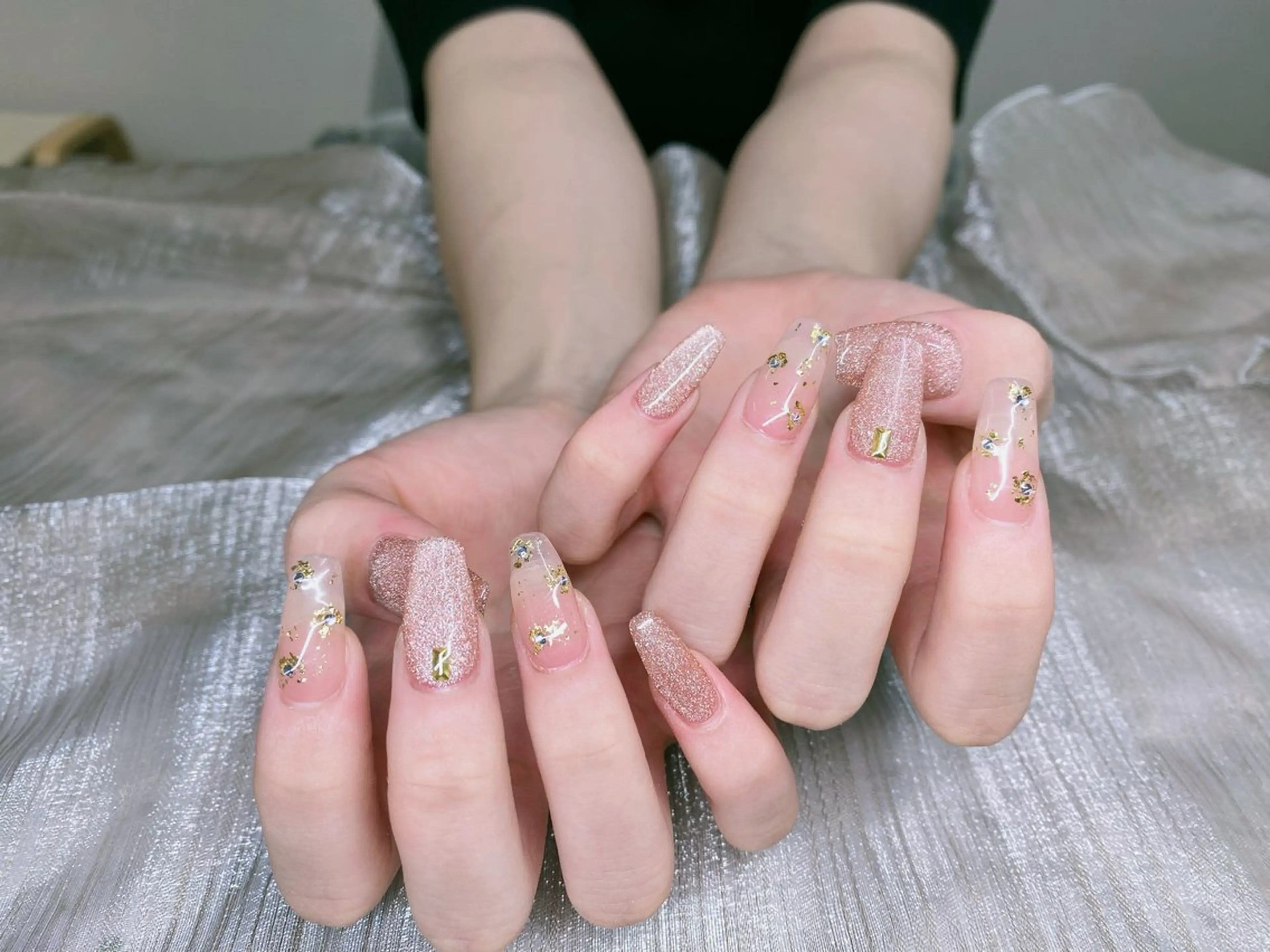 ロング 川端 優のネイルデザイン