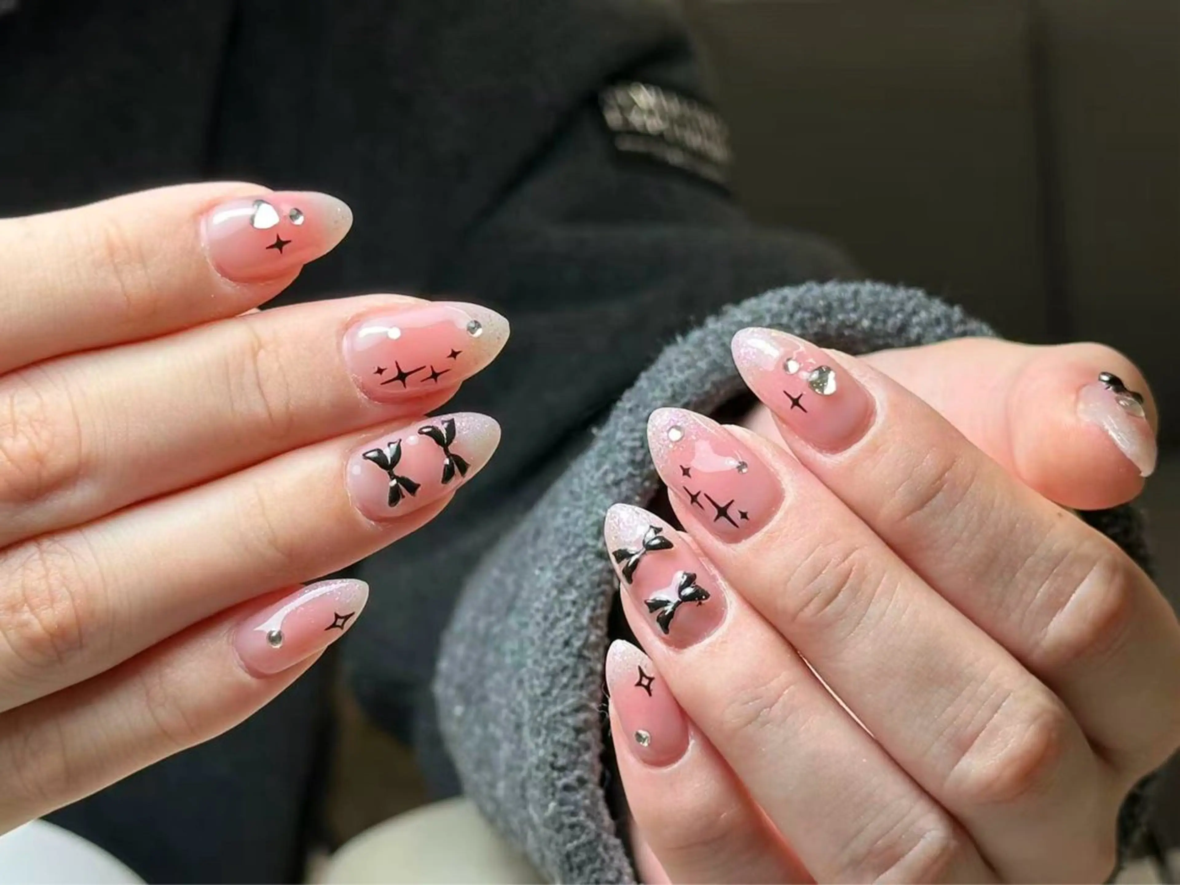 ネイル アートネイル 韓国ネイル 持ち込み ニュアンスネイル ワンカラーネイル イブ ネイリのネイルデザイン