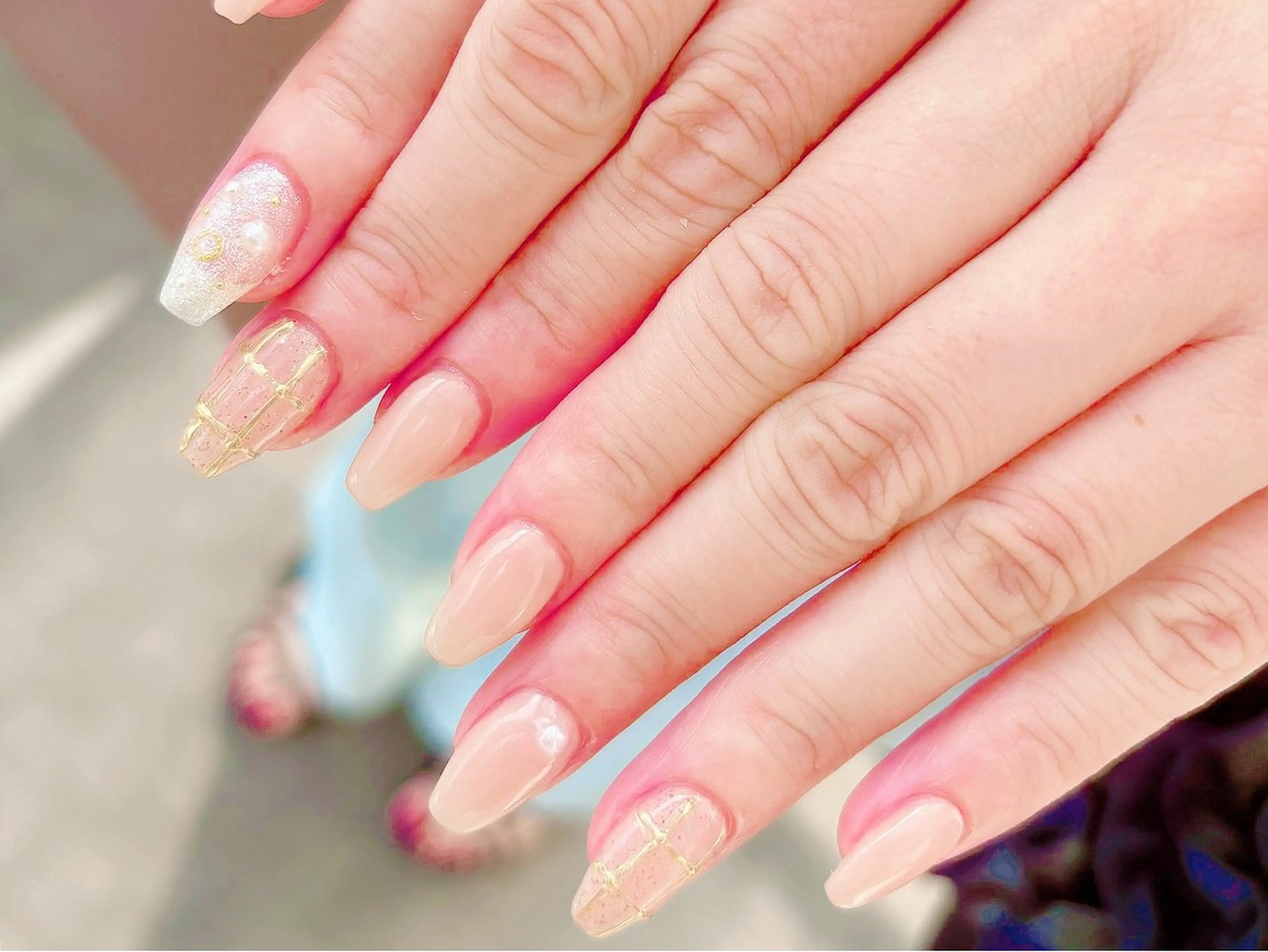 ネイル ハンドネイル nail&eyelashsalon atelier fam上本町店所属・アトリエ FAMのネイルデザイン