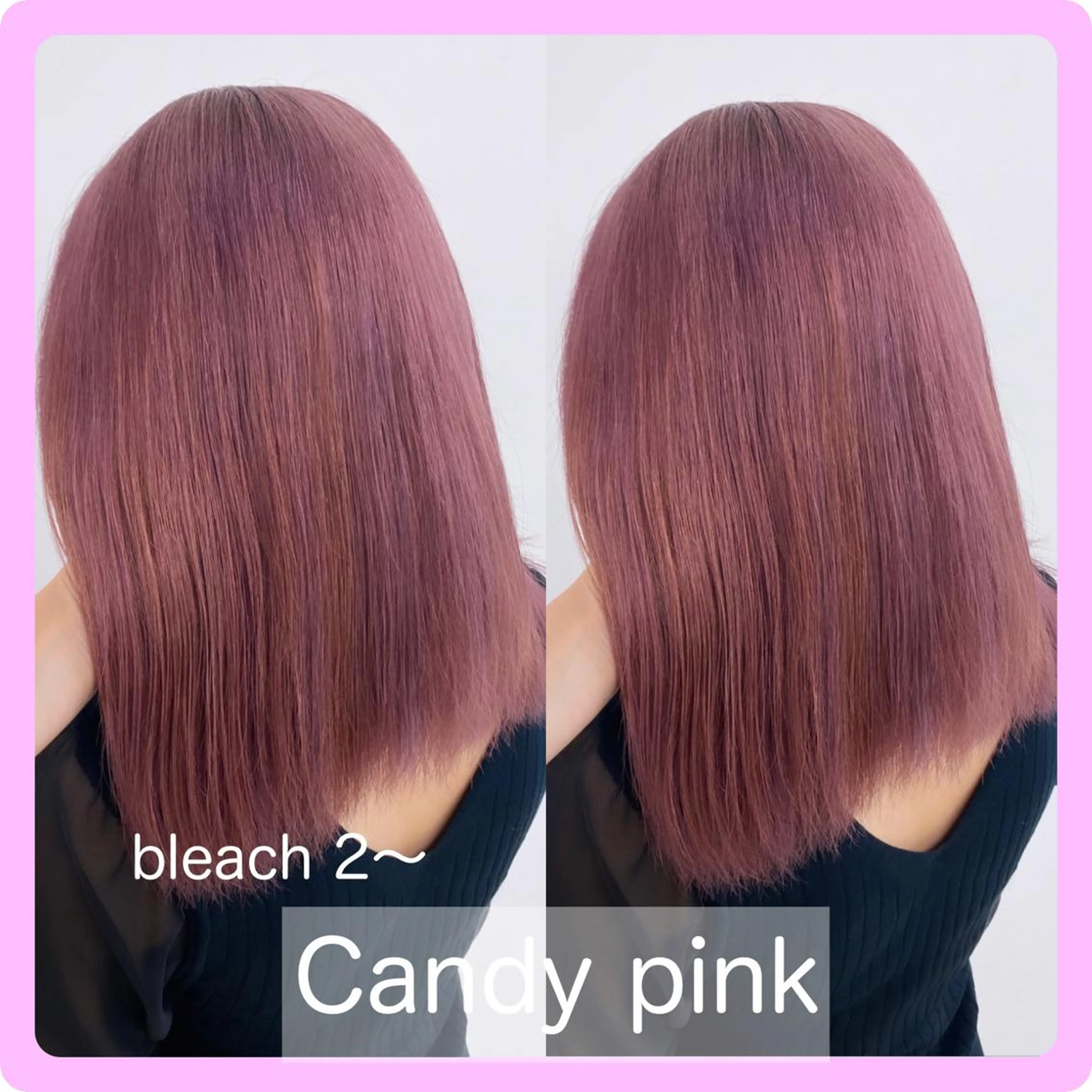 ミディアム カラー ブリーチ ケアブリーチ ハイライトカラー ハイトーンカラー ハイライト 推しヘア🎀 NATSUNEのヘアスタイル