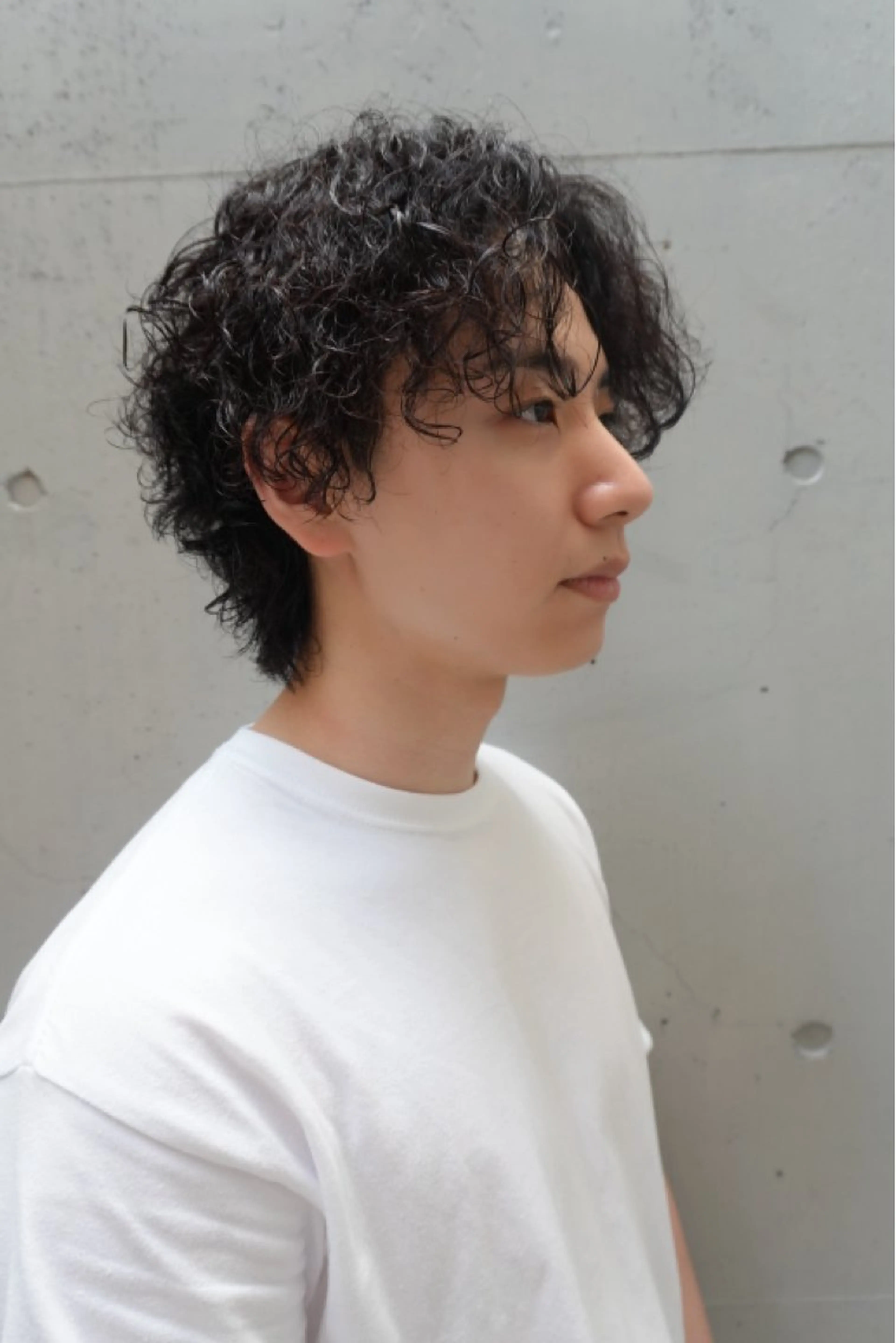 ミディアム パーマ 福岡美容室【pia】 タイヘイのヘアスタイル