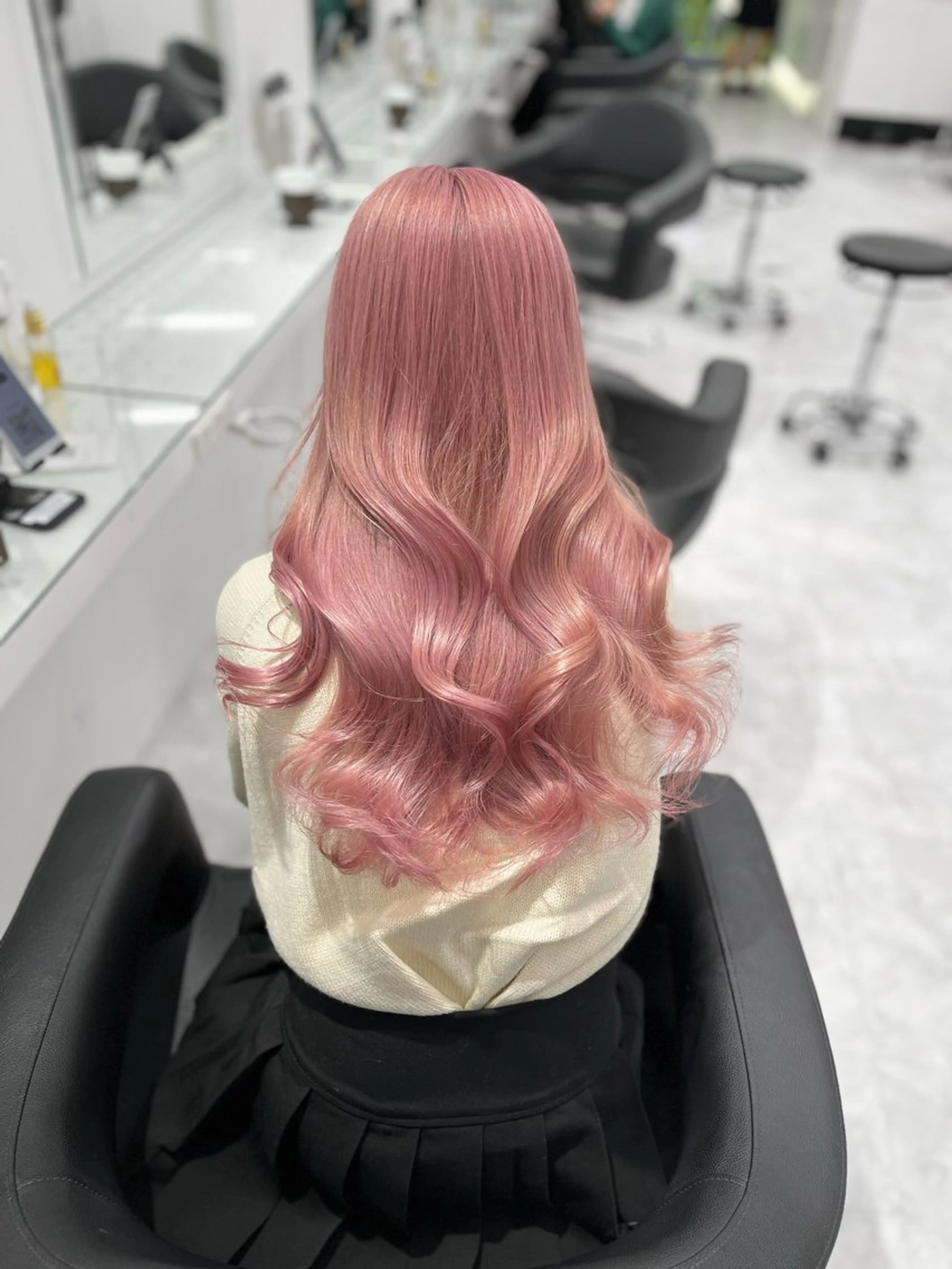 ロング カラー ヘアアレンジ メンズ ヘアカラー ♡ 𝐑𝐈𝐎♡のヘアスタイル