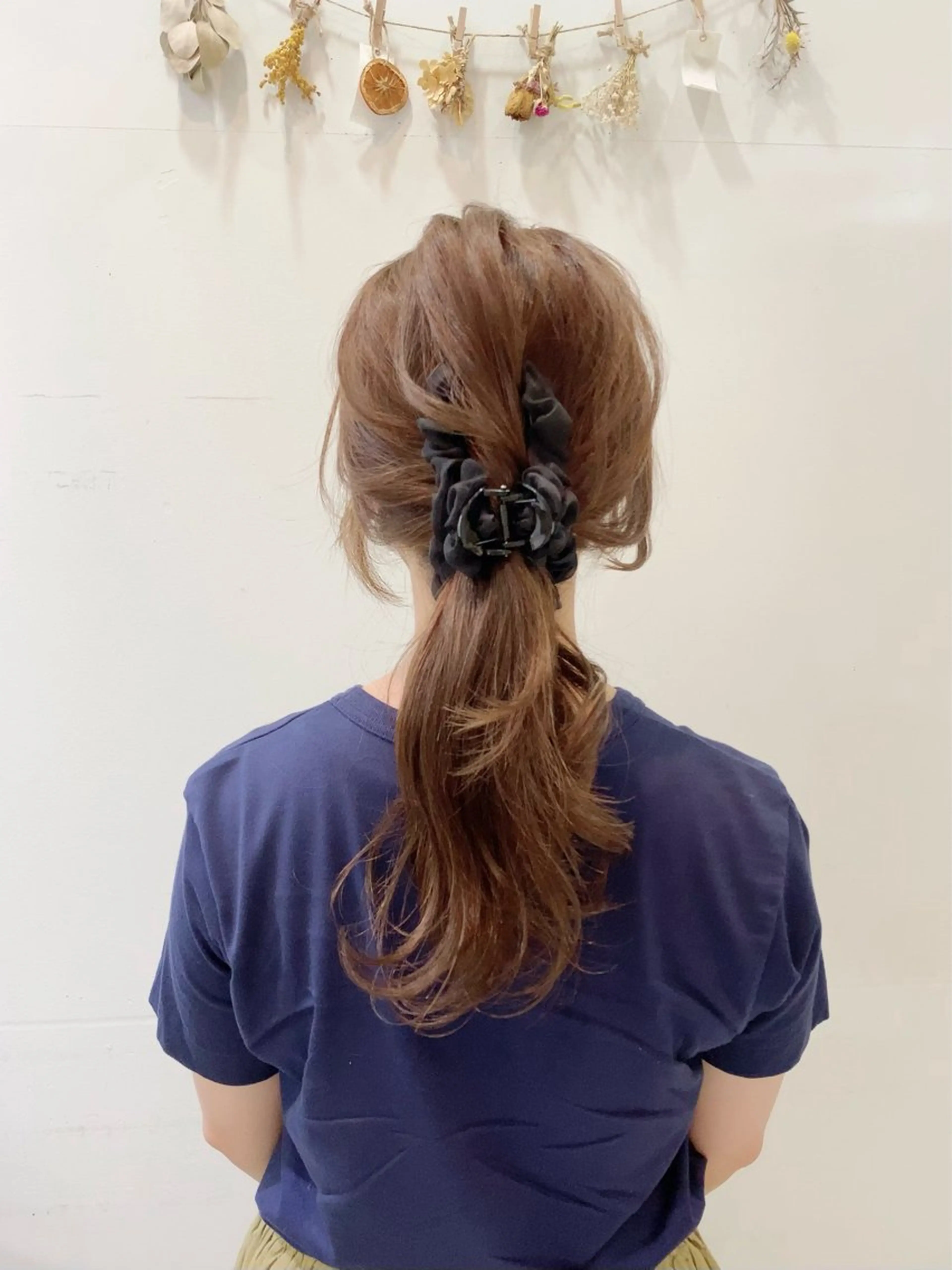 ロング カラー ヘアアレンジ ノーブル美容室イオン高橋店所属・鈴木 純子のヘアスタイル