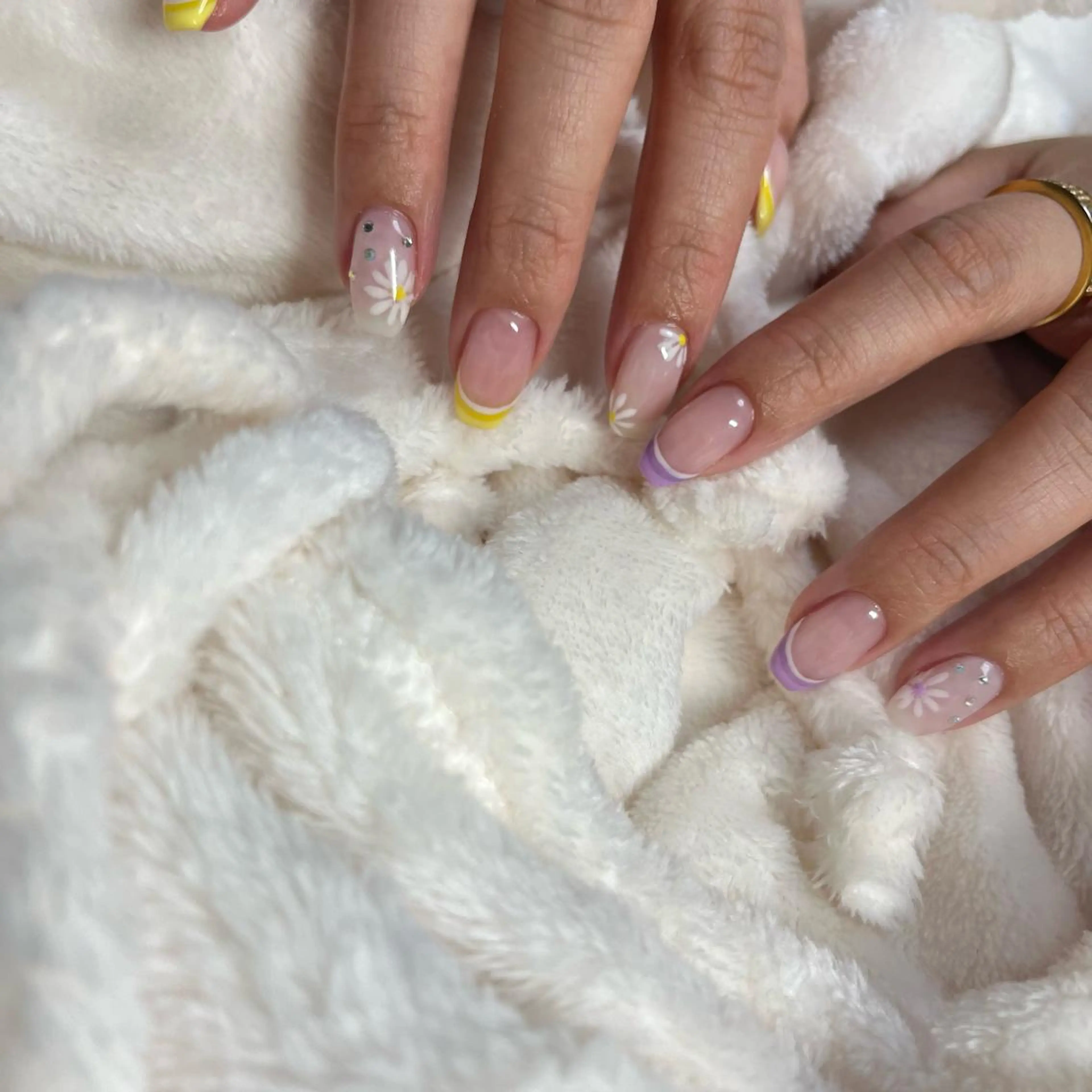 ロング カラー ネイル nail salon LNのネイルデザイン