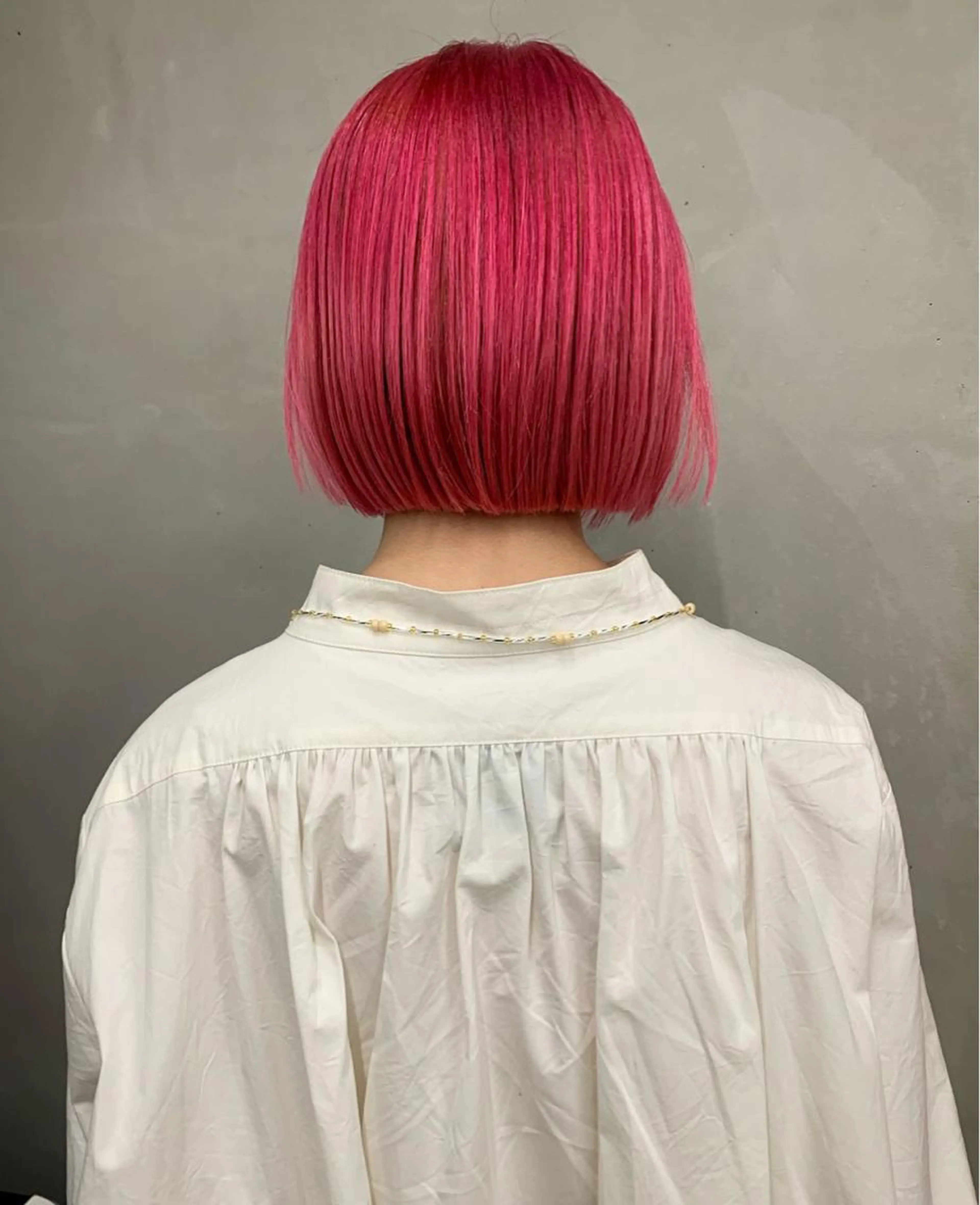 似合わせカット＋ダブルカラー＋ウル艶トリートメント💇‍♀️ (ケアブリーチ＋オンカラー)(ハイトーン／デザインカラー)の写真