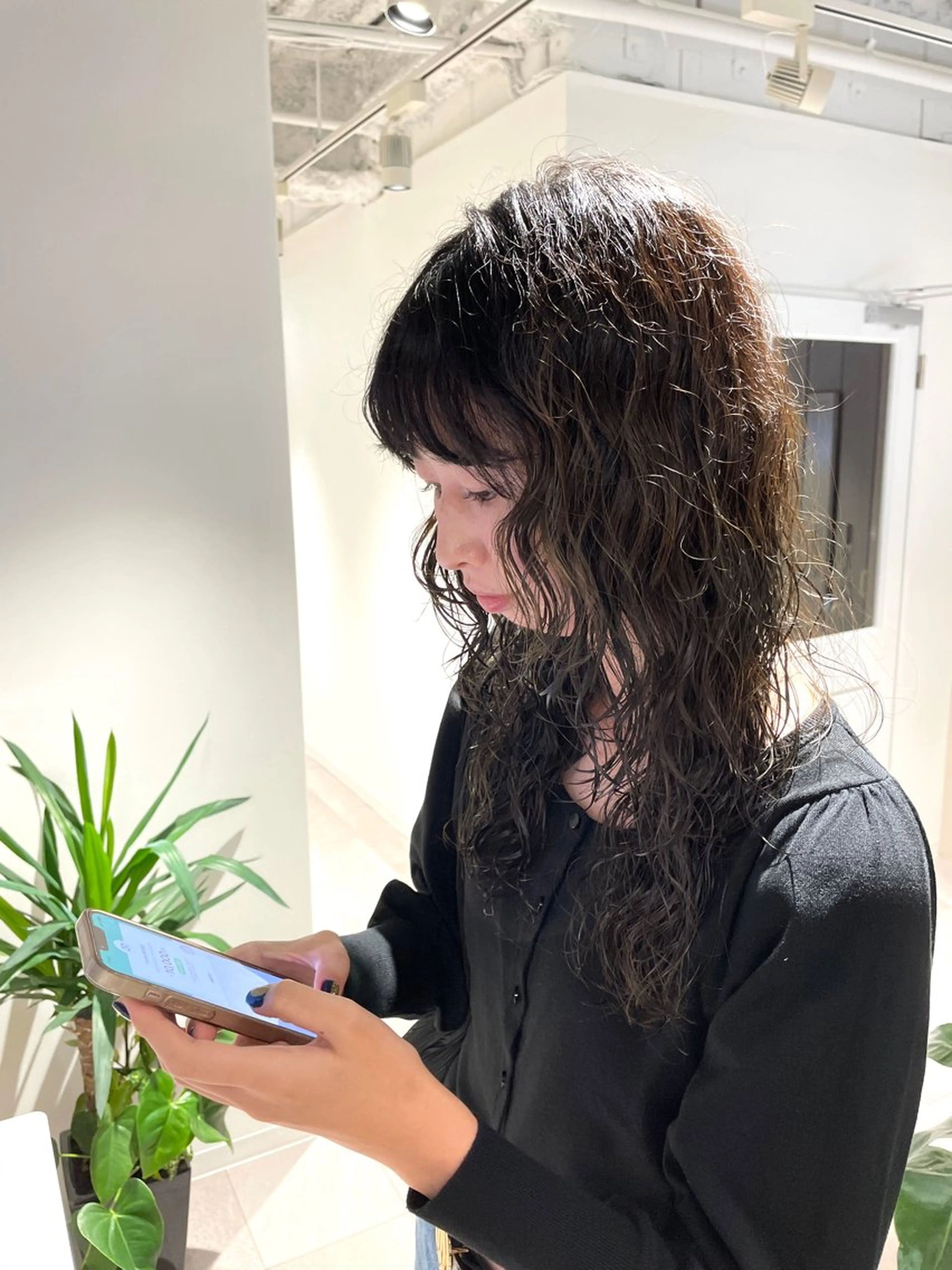 ロング パーマ Miyamoto Yasuchikaのヘアスタイル