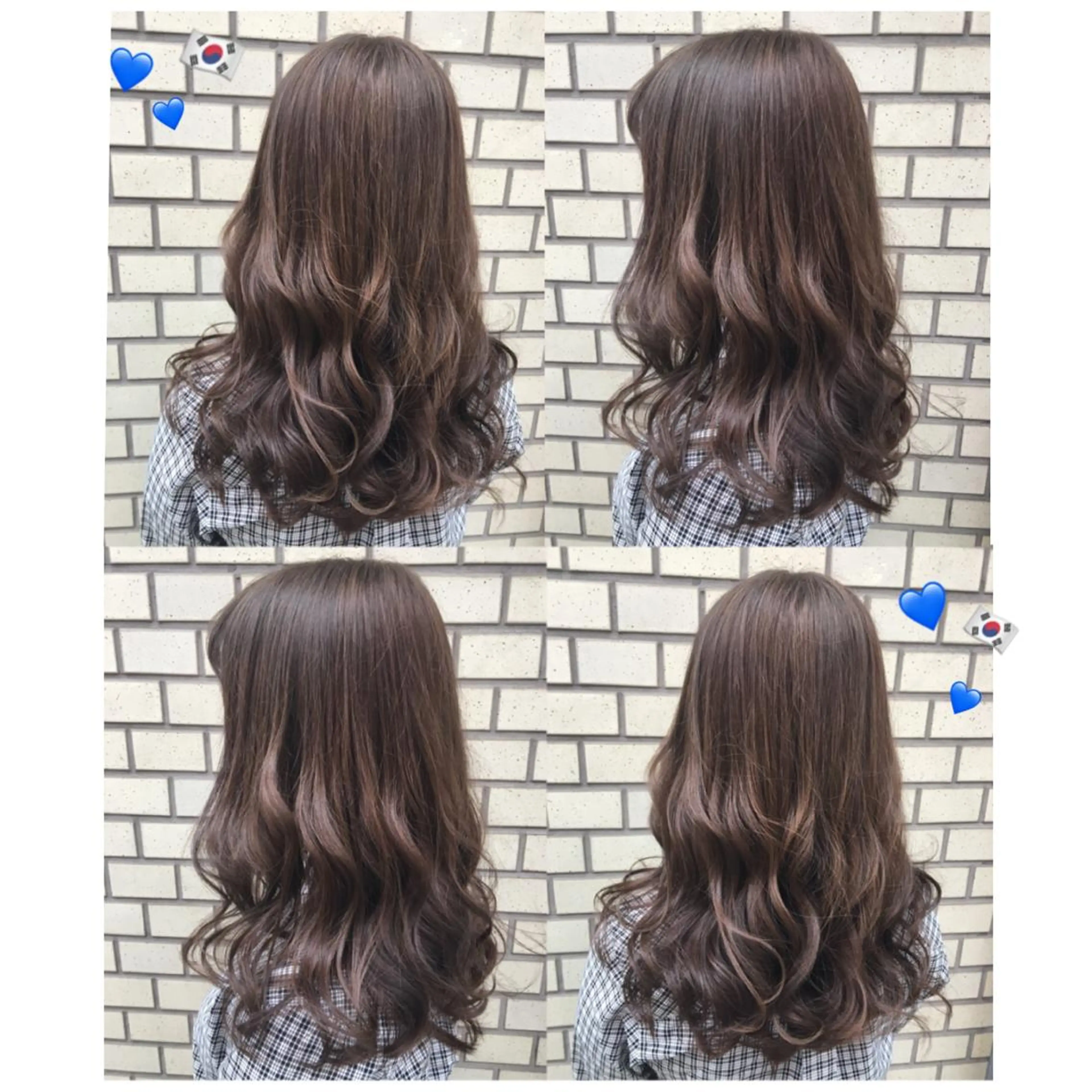 セミロング カラー アディクシーカラー ベージュカラー 韓国ヘア得意❤︎森澤 悠佳のヘアスタイル