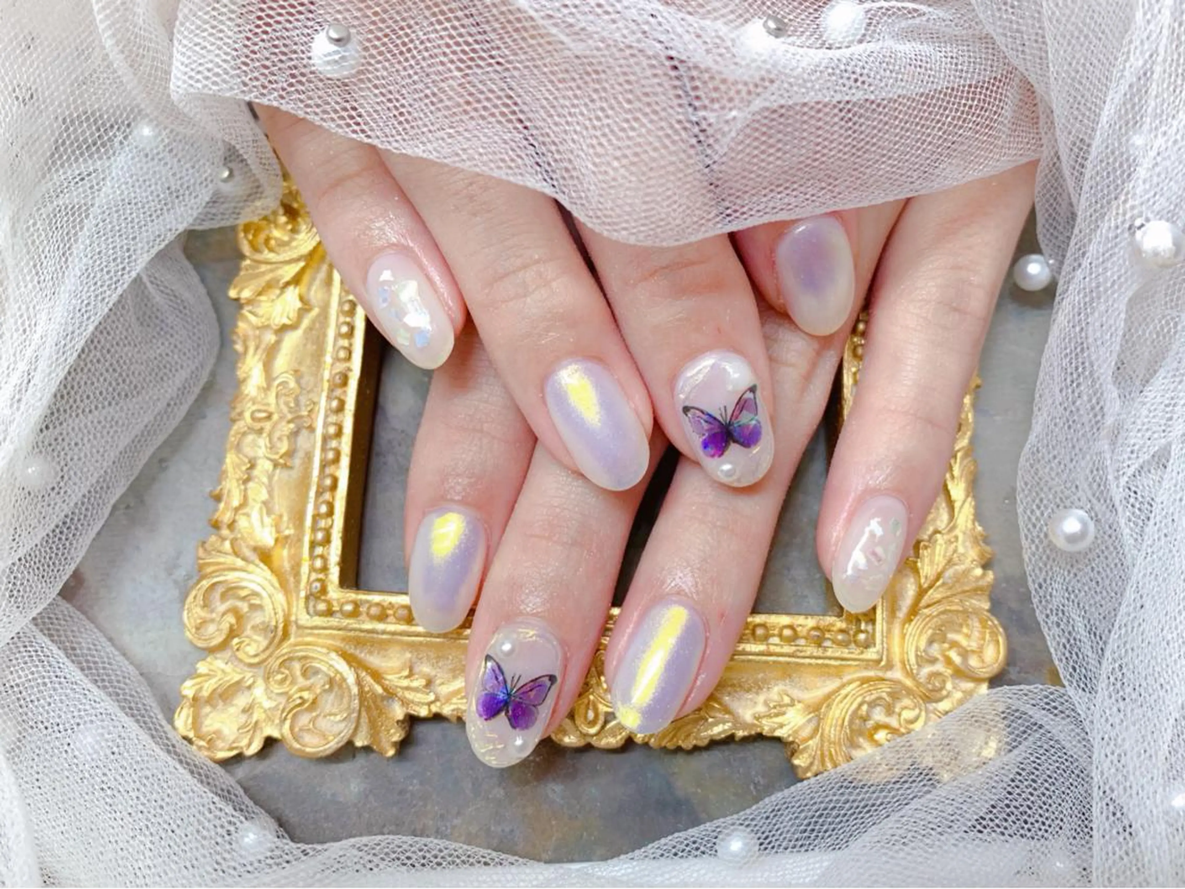 ネイル ハンドネイル マジックミラー所属・マジック ミラーのネイルデザイン