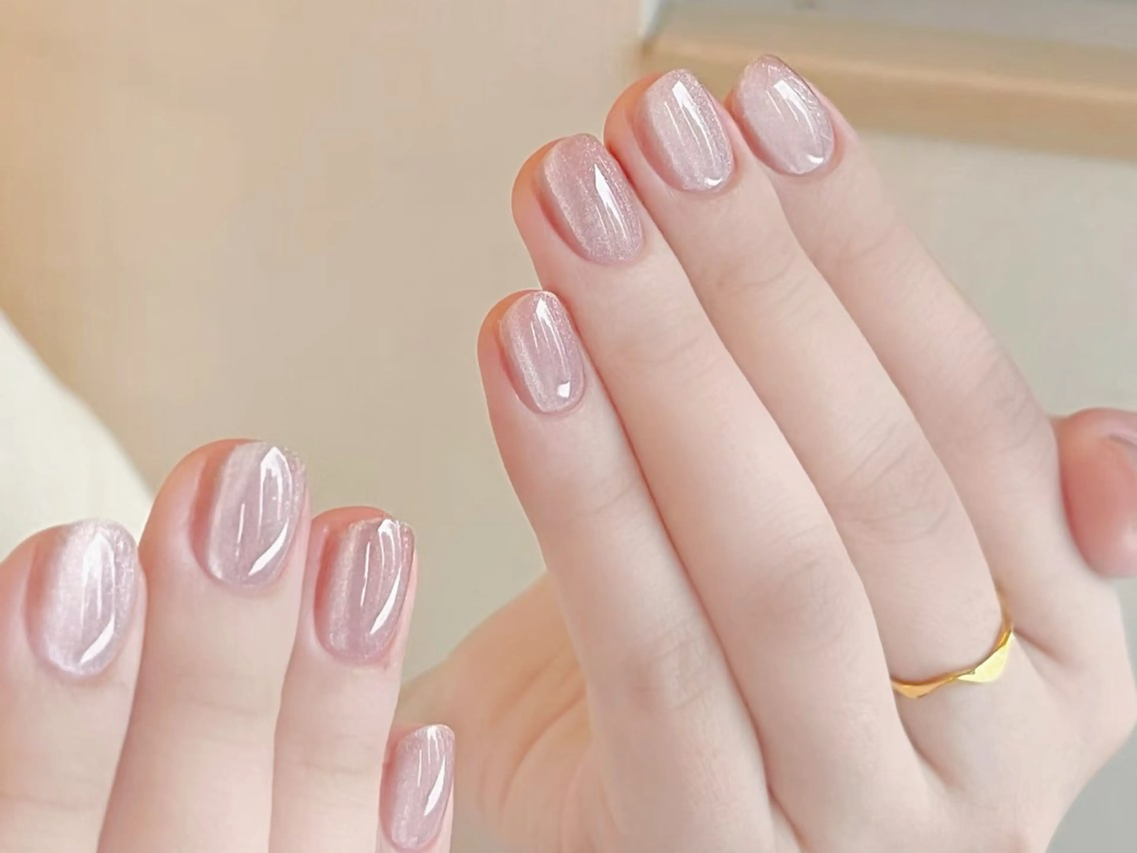 ネイル マグネットネイル マグネットワンカラー ワンカラーネイル ハンドネイル ハンドケア DarkHoney 池袋店のネイルデザイン