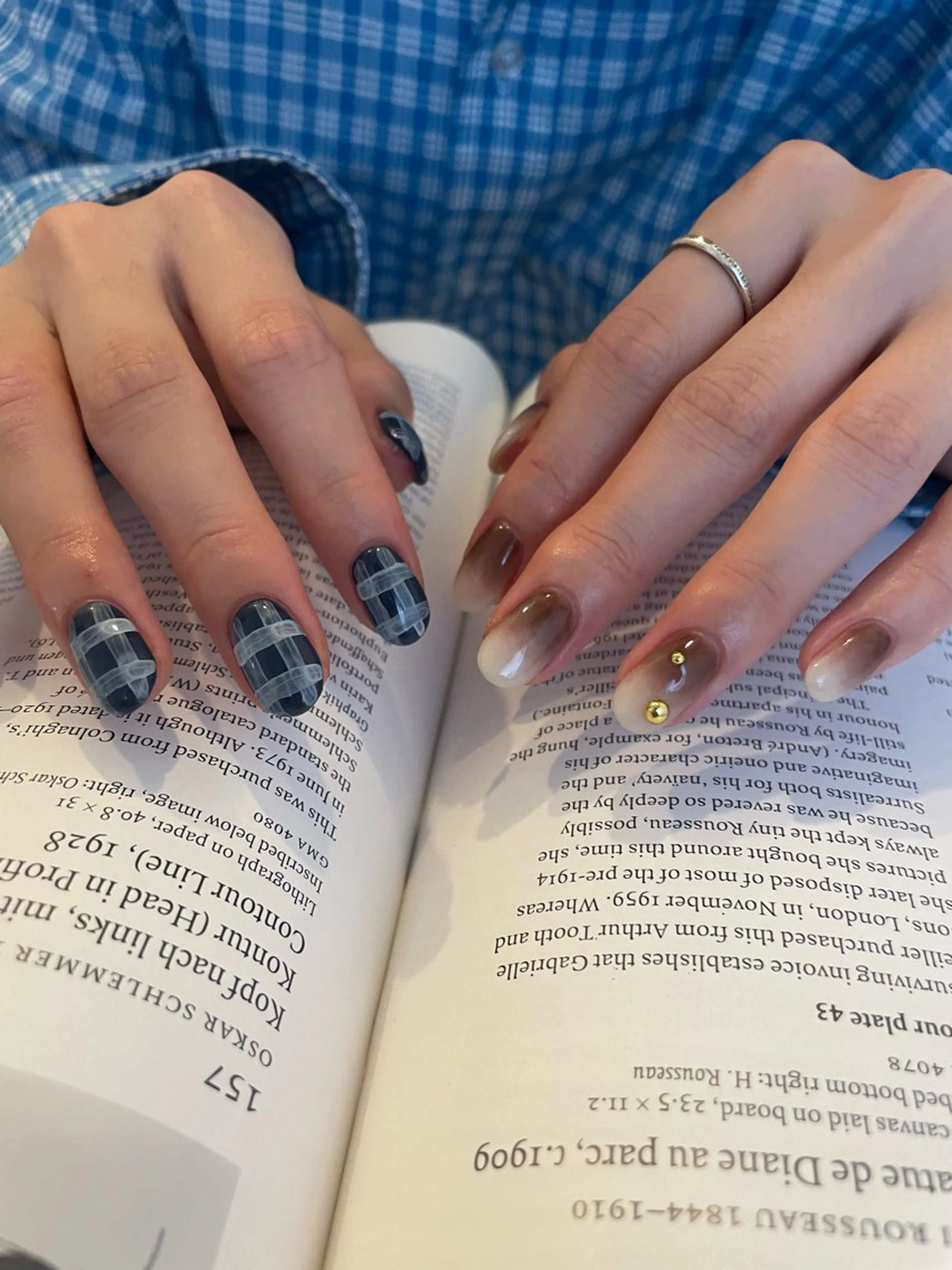 ネイル ハンドネイル roof nailのネイルデザイン