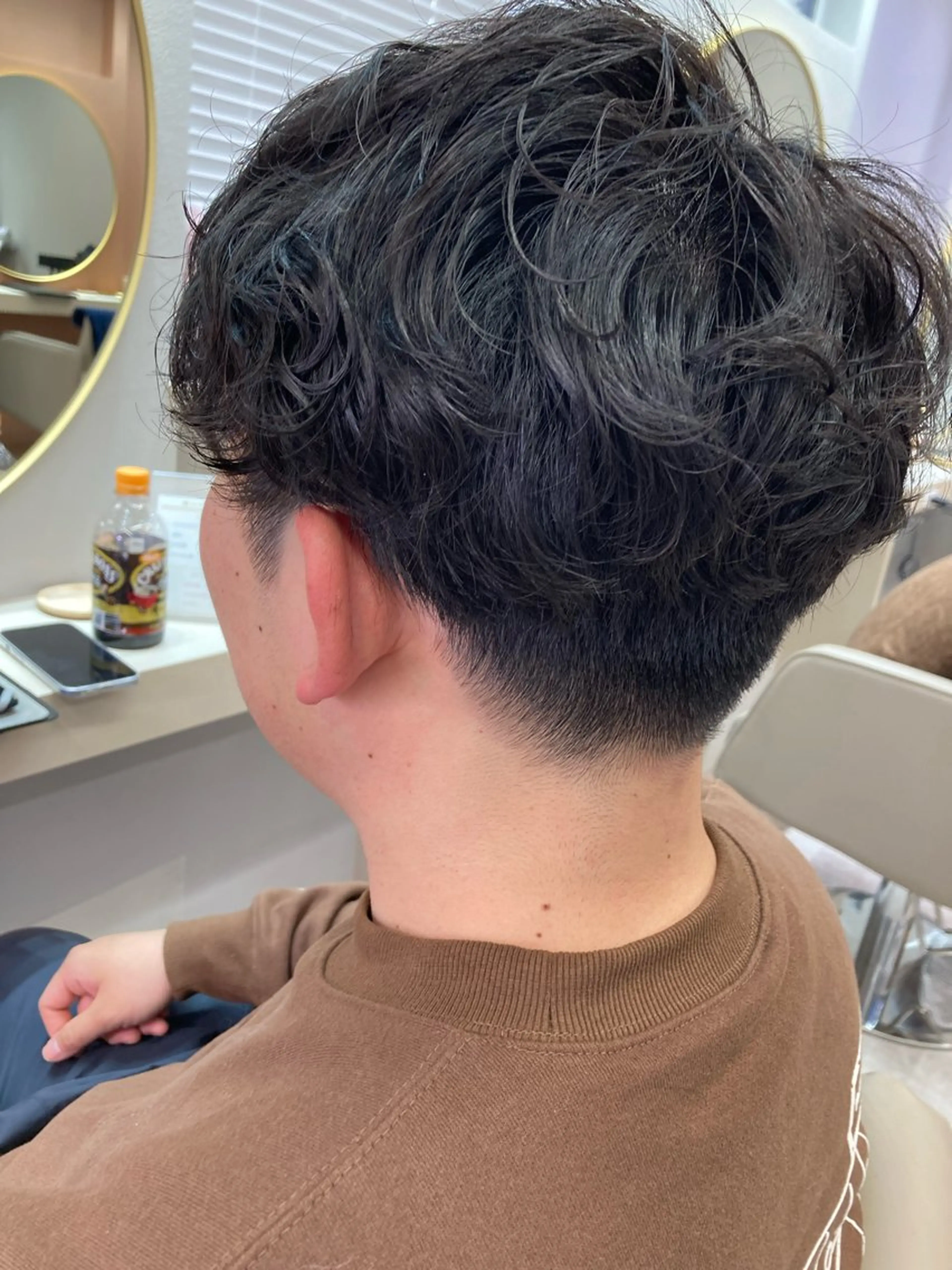 ショート カット パーマ 池田 太一のヘアスタイル