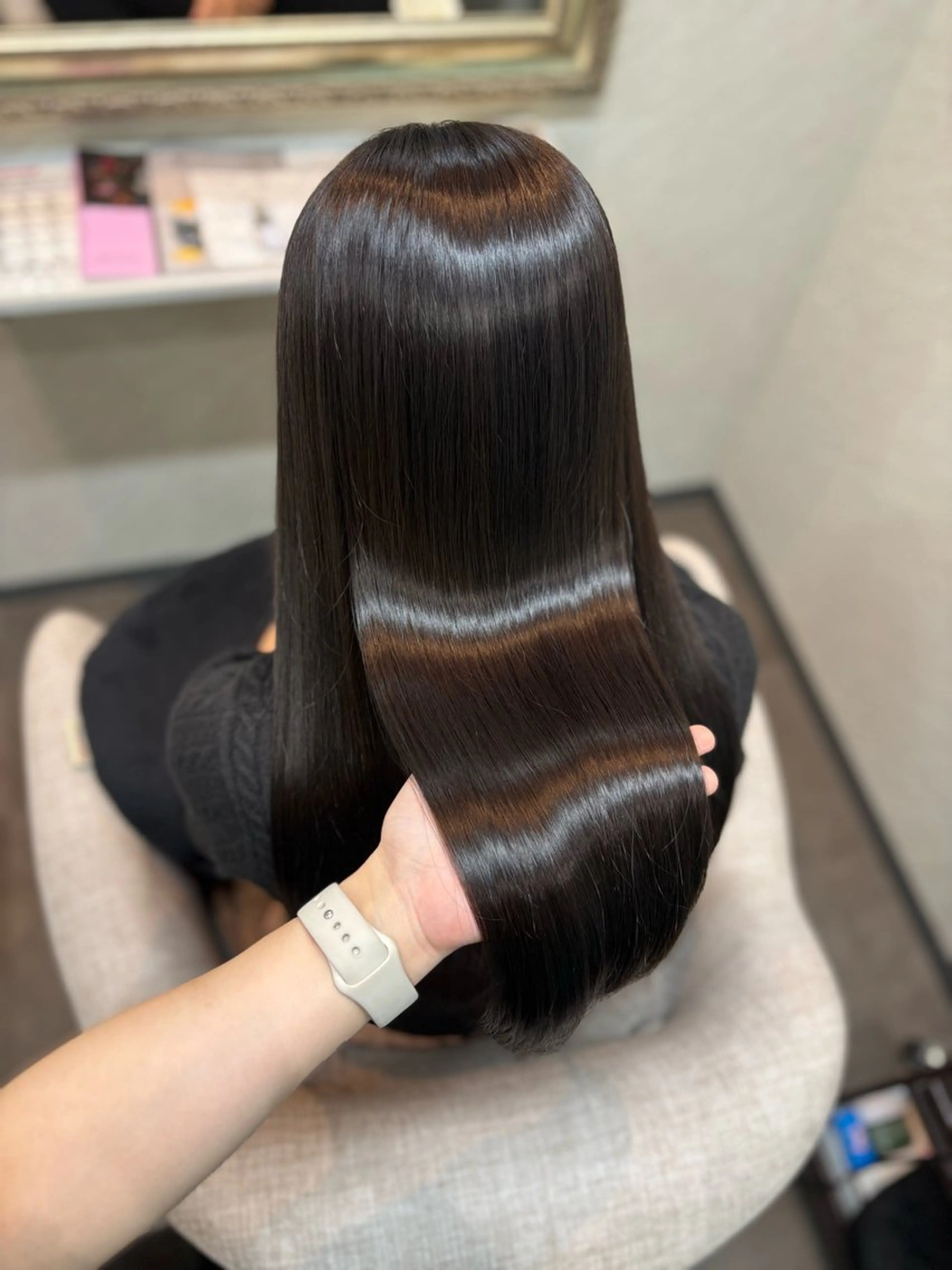 ロング 髪質改善 ヘアカラー トリートメント seta.shinjuku所属・縮毛矯正/艶髪/ ミヅキ🌹🌙のヘアスタイル