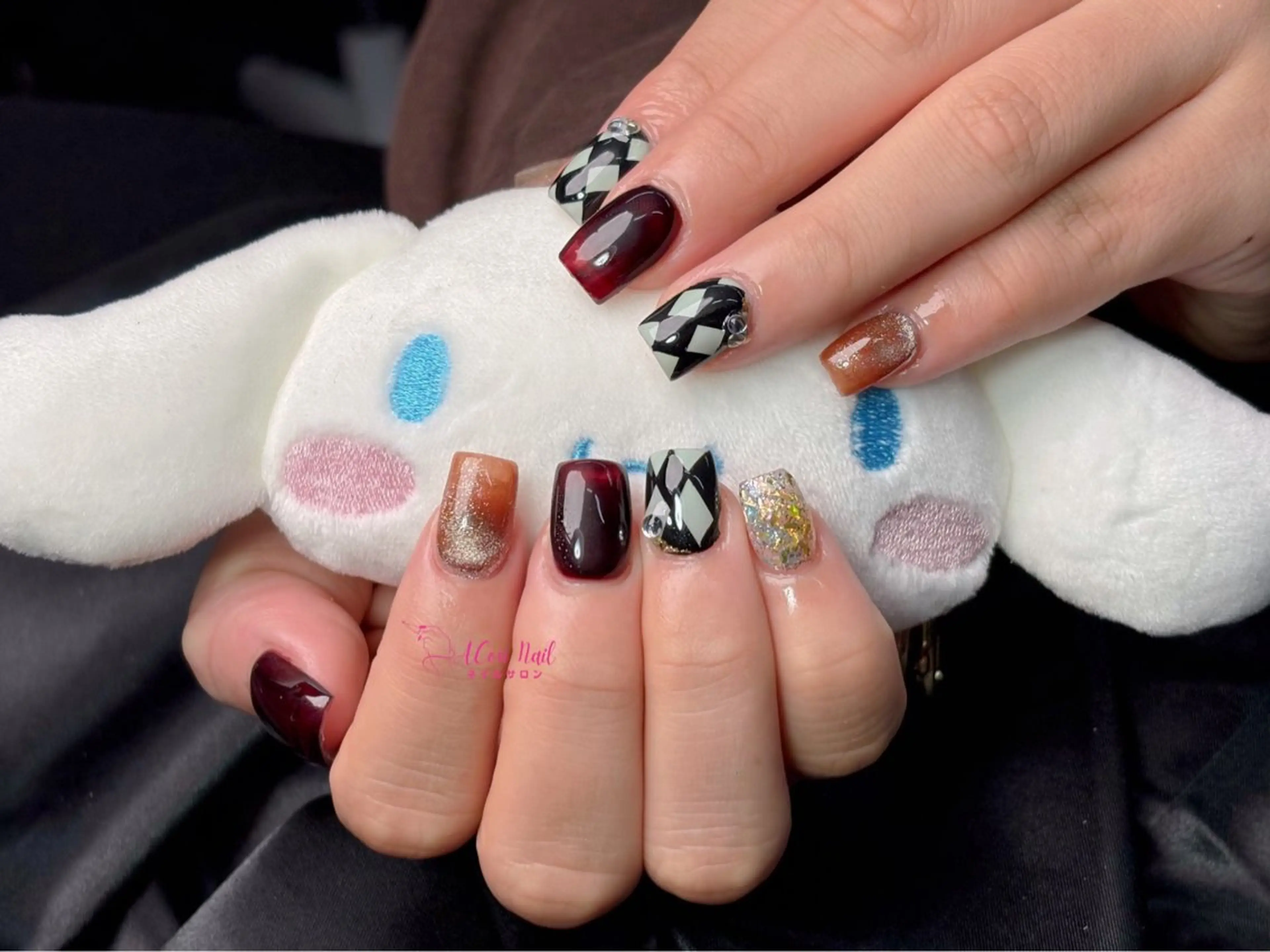 ネイル 桜ネイル 長さ出し フラワーネイル フレンチネイル ジェルネイル ハンドネイル AConNailSalon所属・ACon NailSalonのネイルデザイン