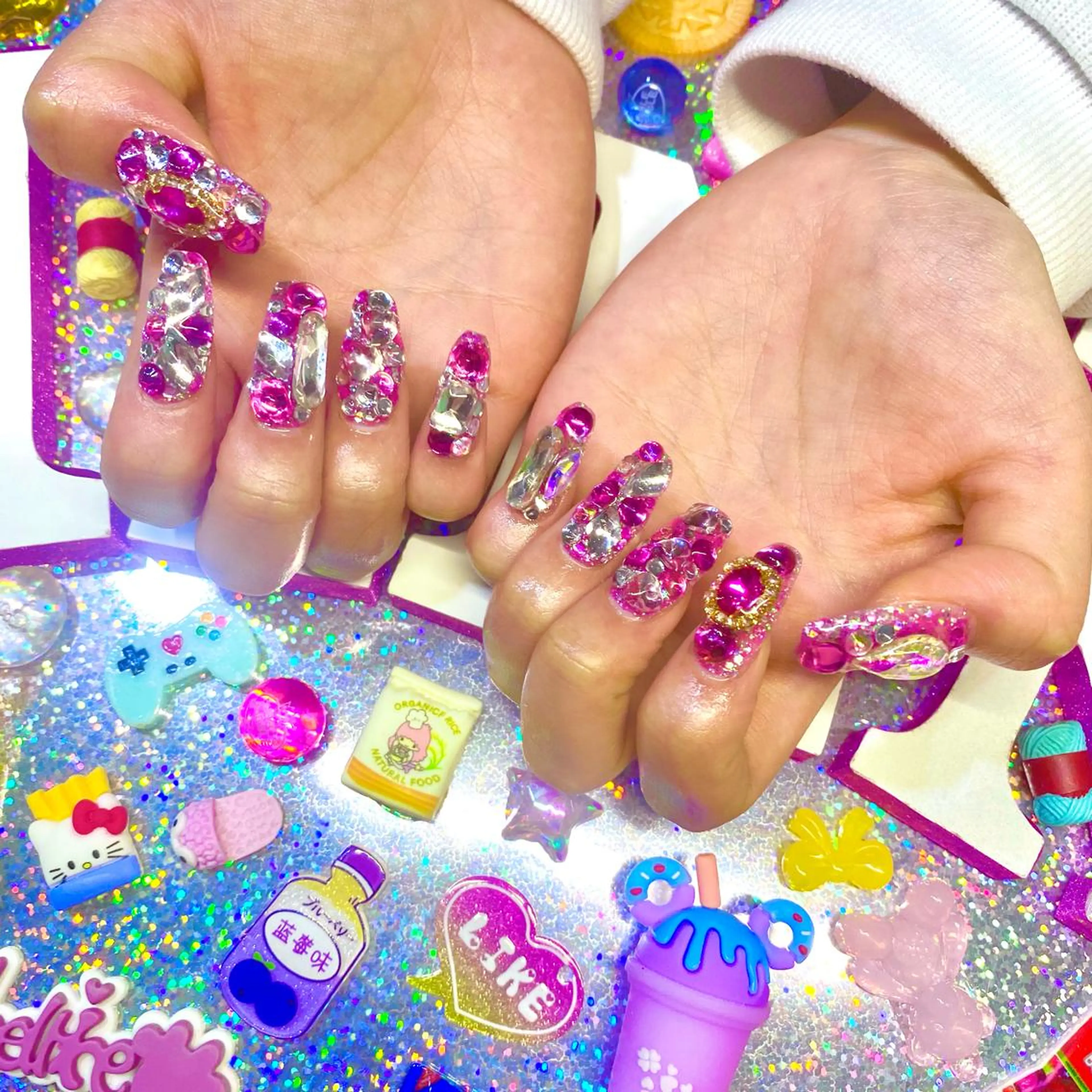 ネイル アートネイル クリアネイル ジェルネイル ニュアンスネイル オフィスネイル 8appy YUKITIN.Bのネイルデザイン