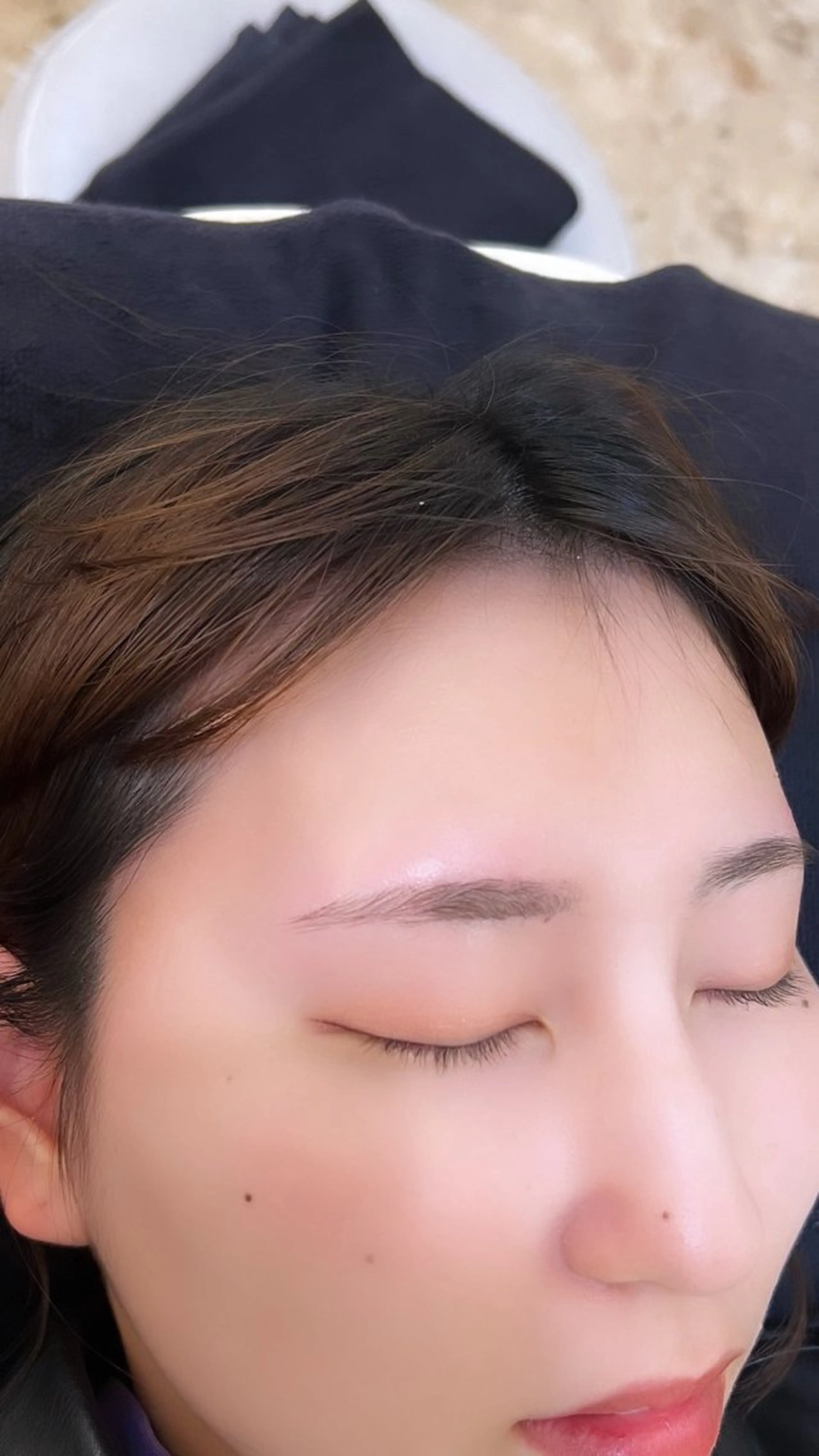 アイブロウ レイヤーカット┊ 透 明感カラー┊ YUIのヘアスタイル