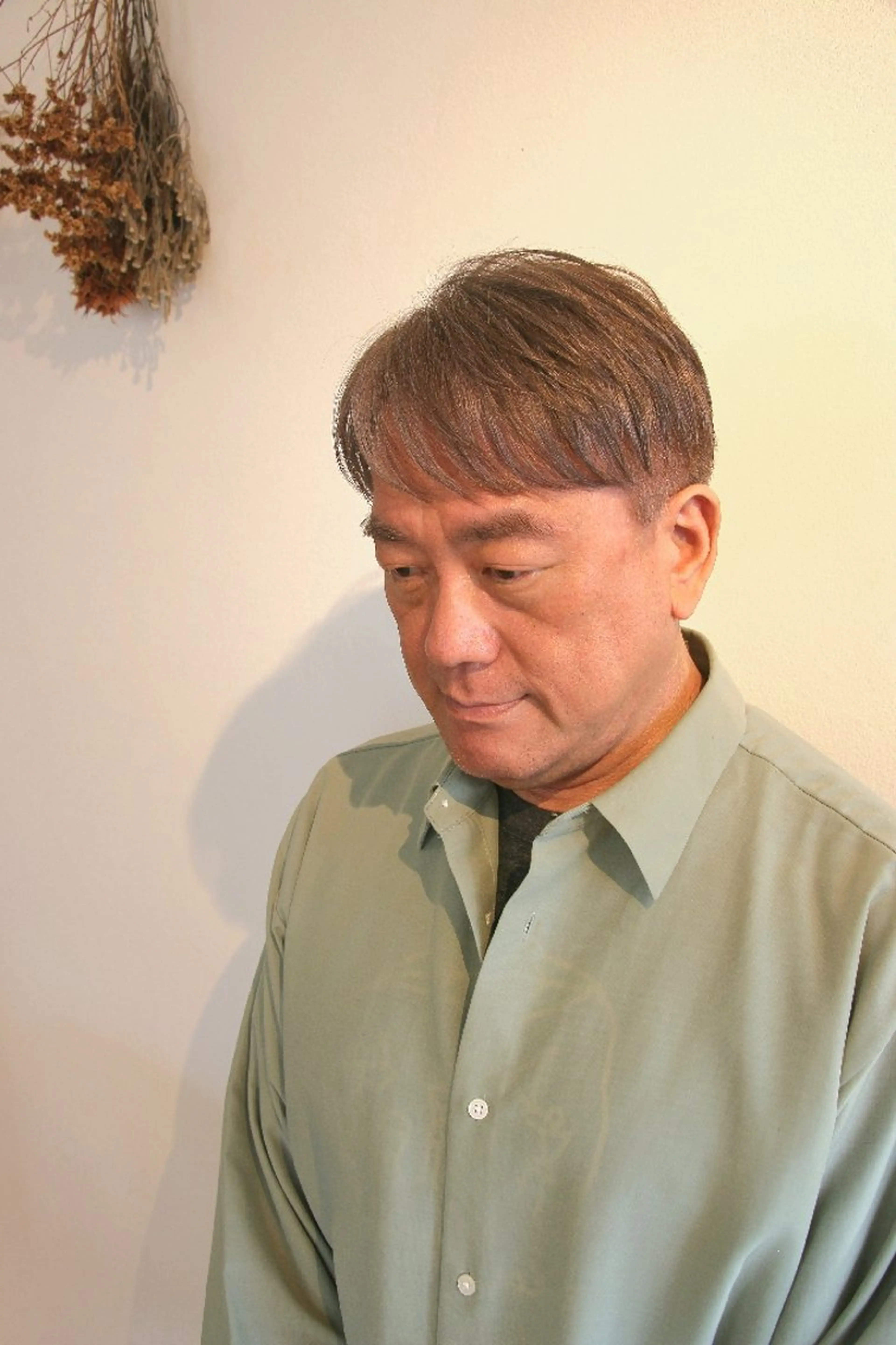 メンズ ショート カラー little 柏 【リトルカシワ】所属・フジタミキ ✨メテオ TR、ヘッドスパのヘアスタイル