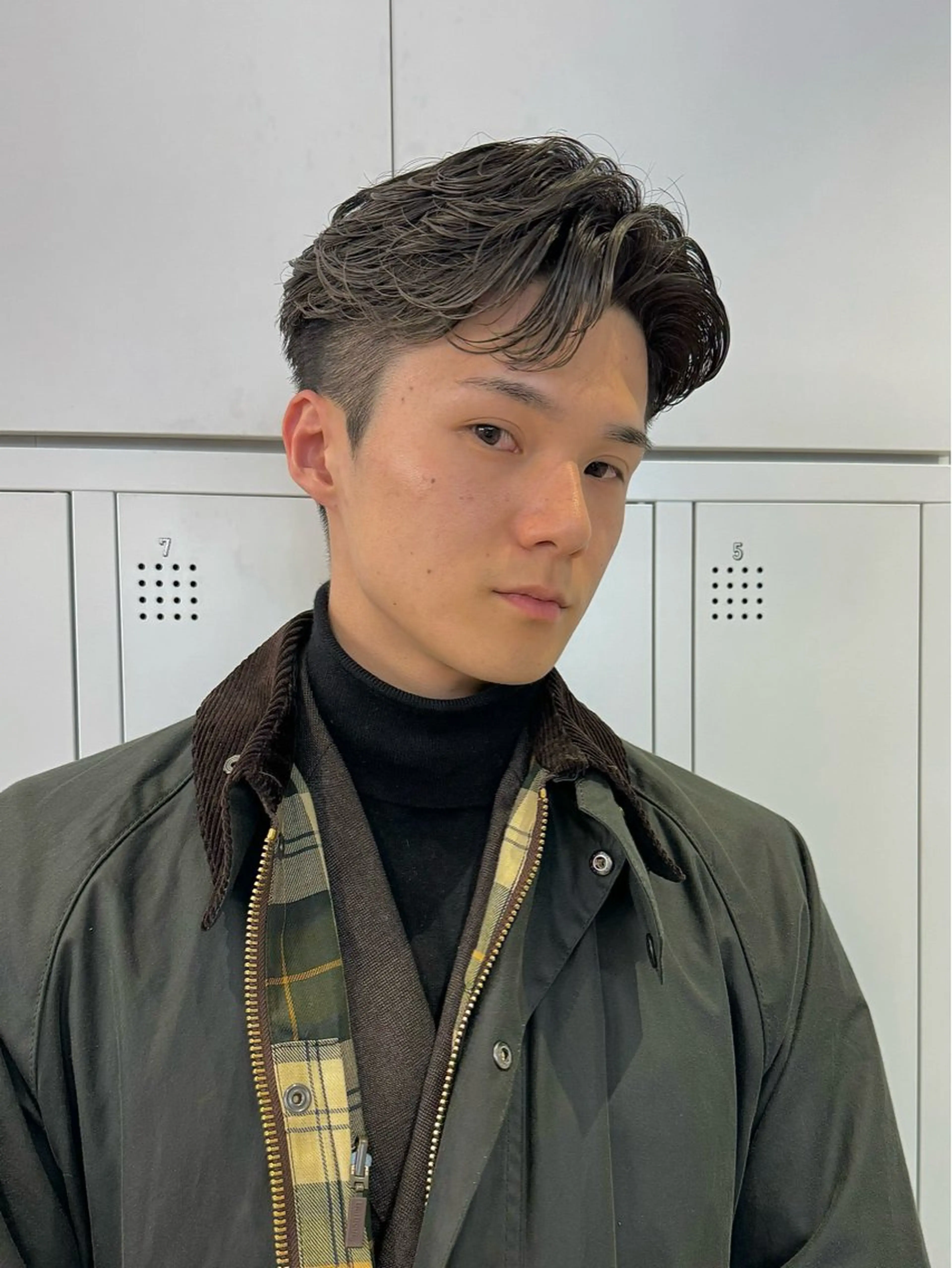 パーマ メンズ カット パーマ 🇰🇷カルマパーマ kaito🇰🇷のヘアスタイル