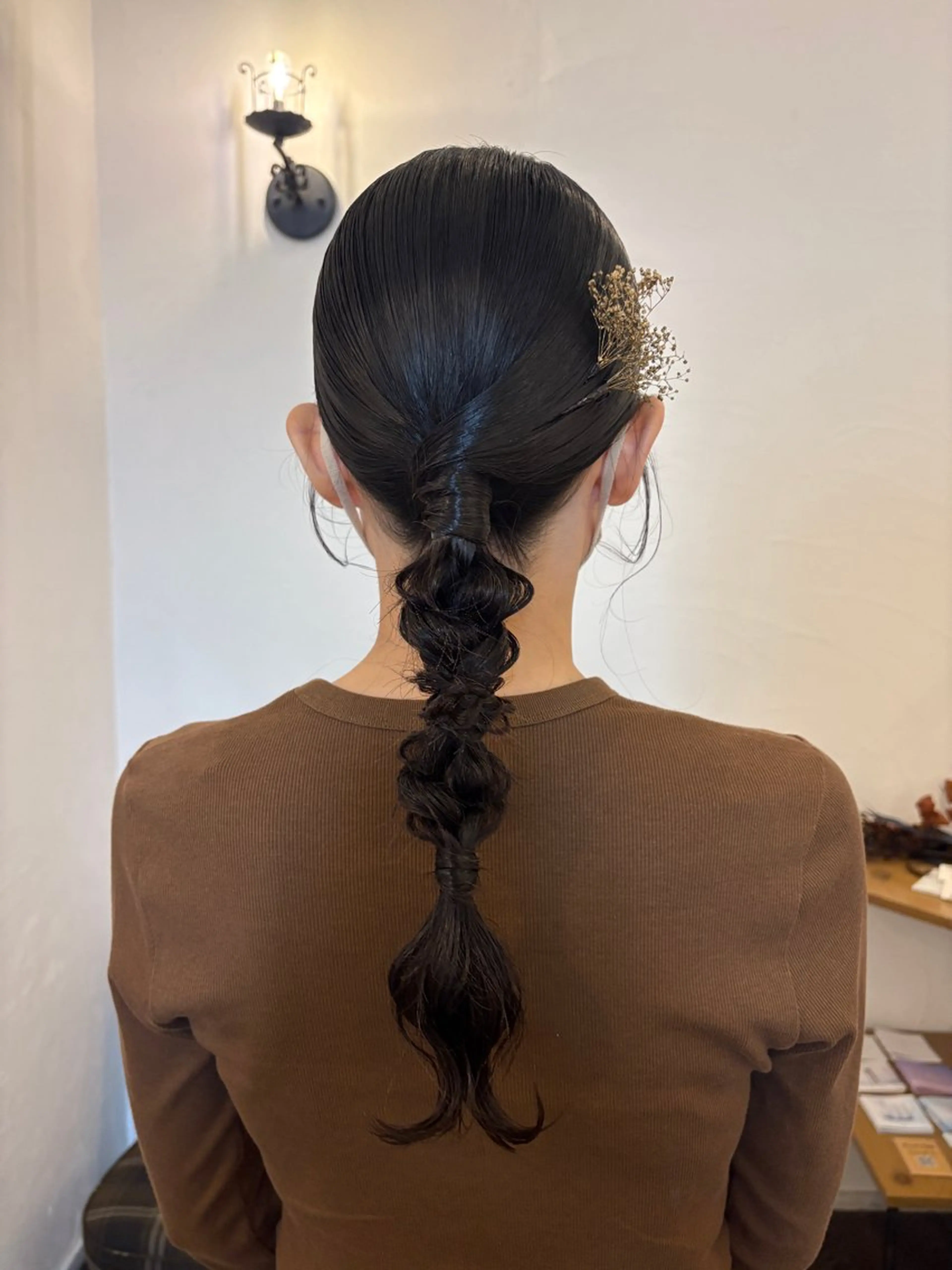 ヘアアレンジ 結婚式・ブライダル ヘアセット 吉岡 茉穂のヘアスタイル