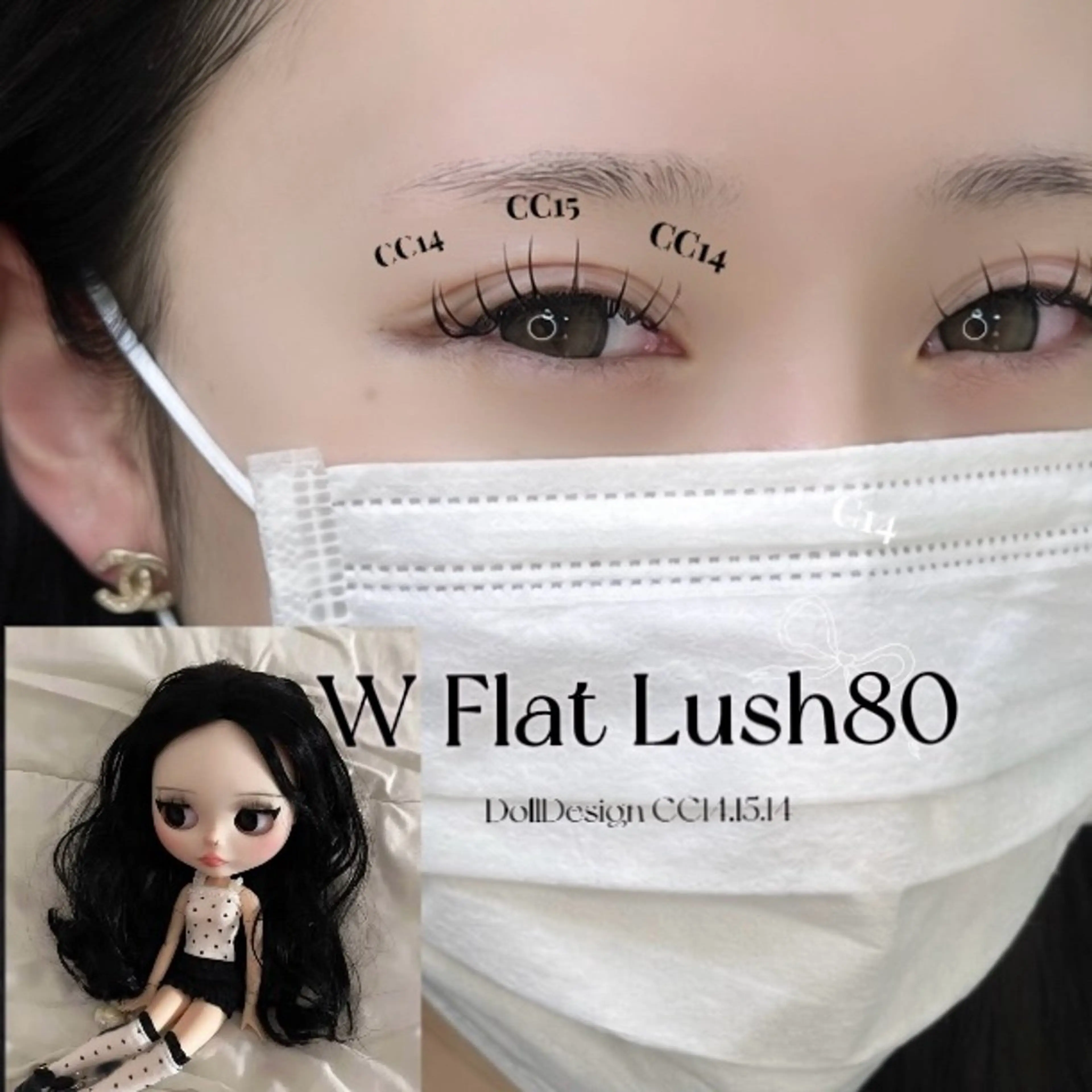 マツエク・マツパ riona ⠀のマツエク・マツパデザイン