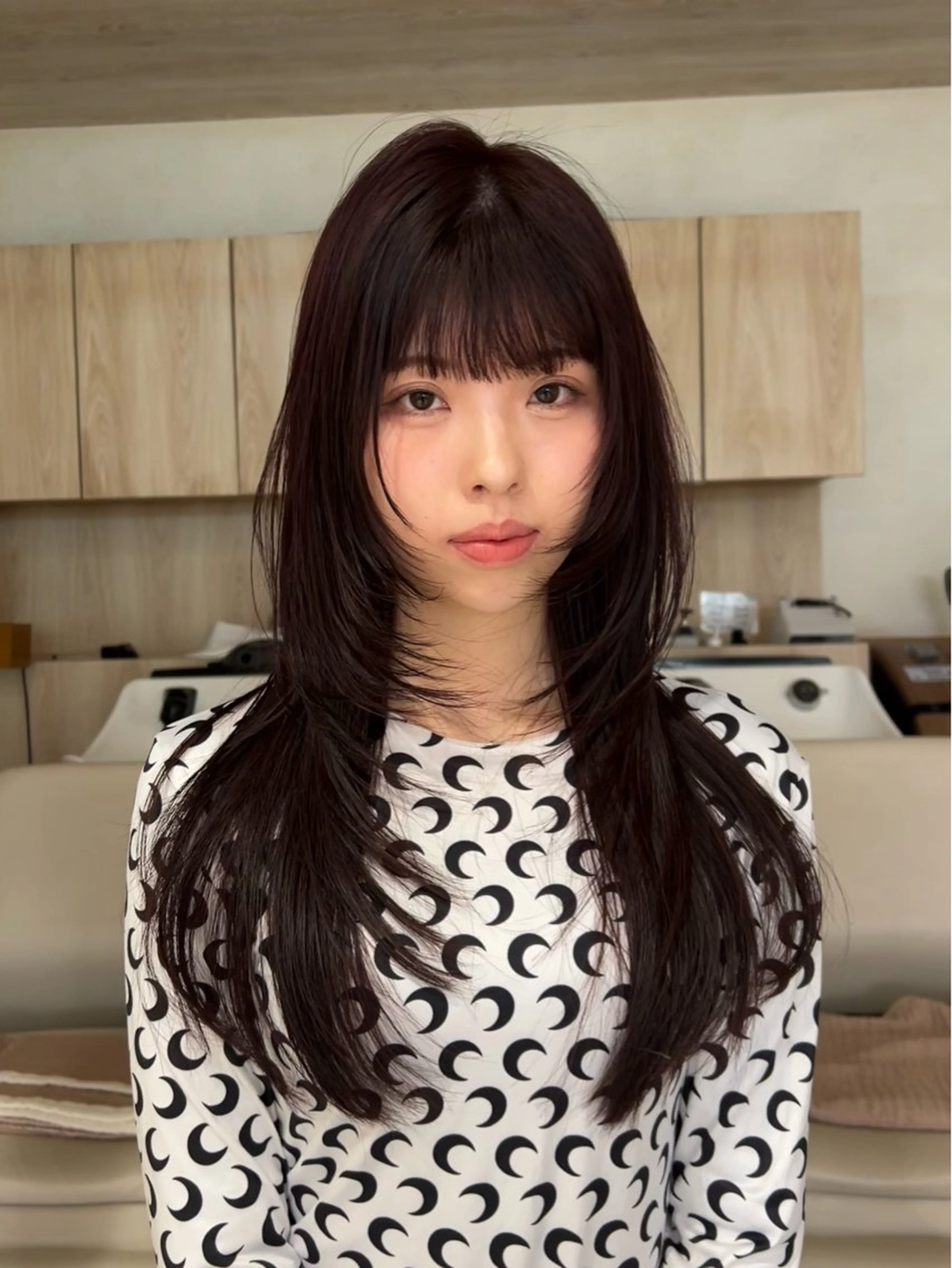 ロング カット トリートメント hiyoka🐈‍⬛ /似合わせ/カラーのヘアスタイル