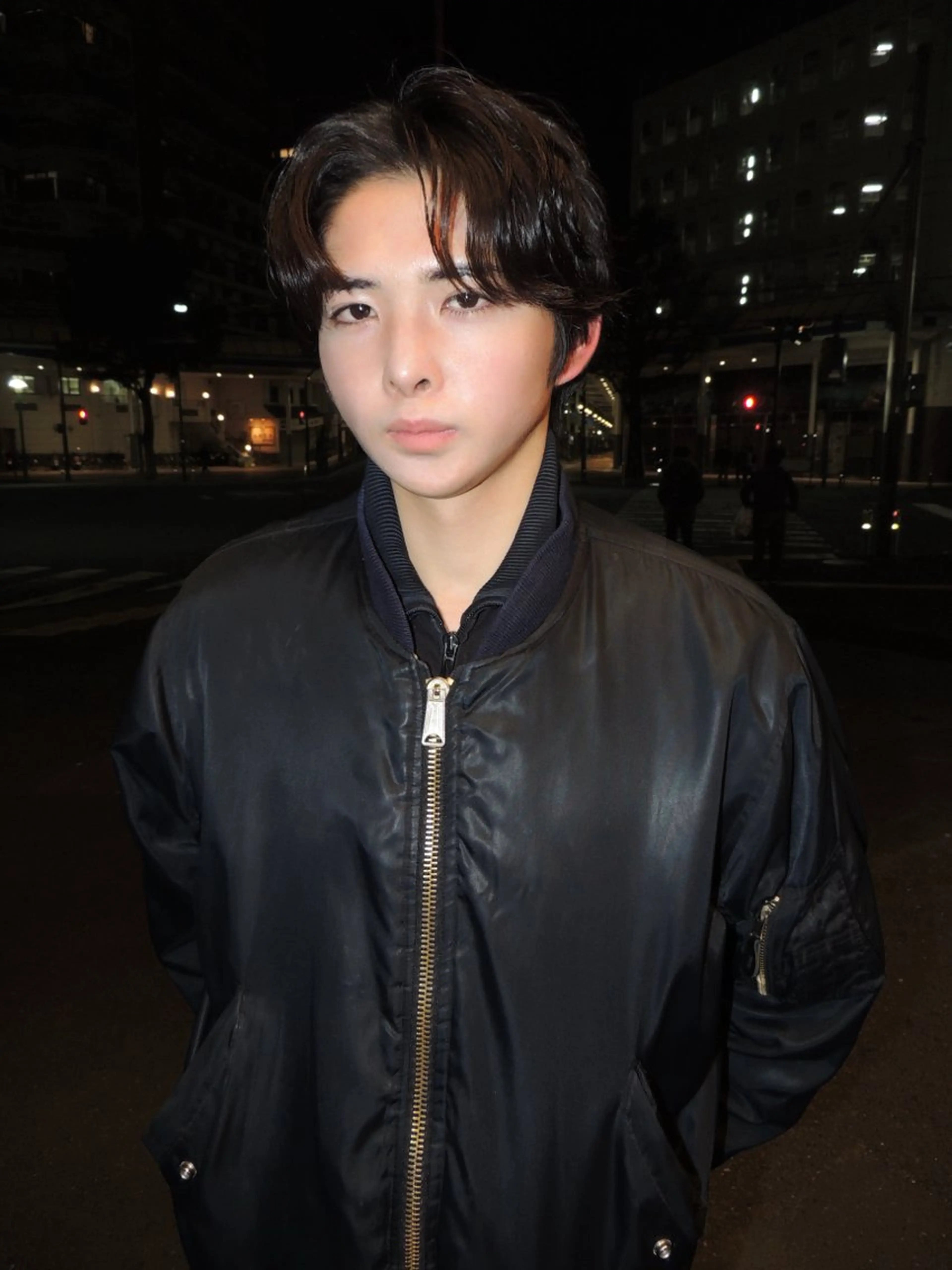 メンズ マッシュウルフ マッシュ メンズウルフカット ウルフカット noya karinのヘアスタイル