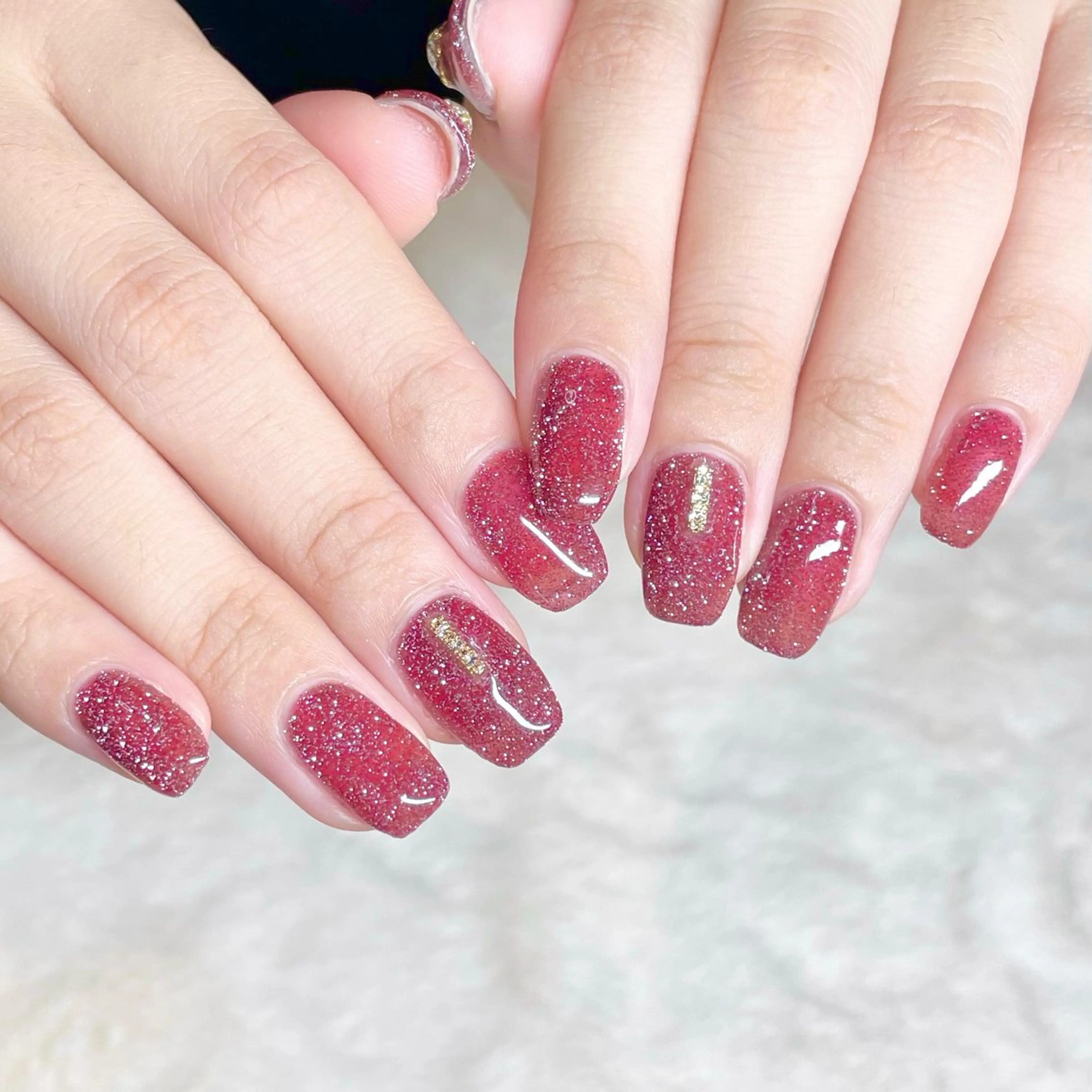 ネイル ワンカラーネイル Nail Salon Y.のネイルデザイン