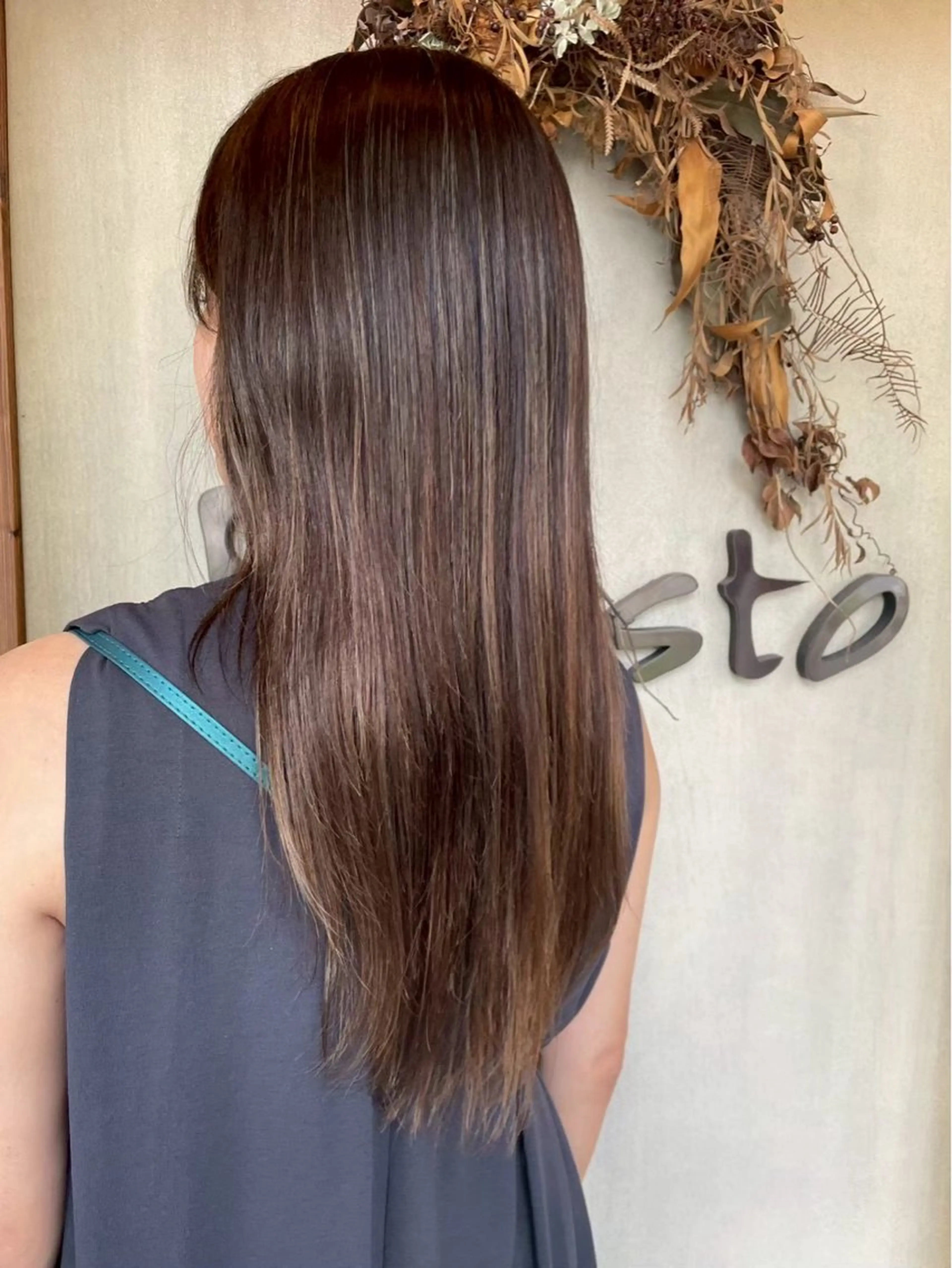 ワンカラー（ブリーチ無し）の写真