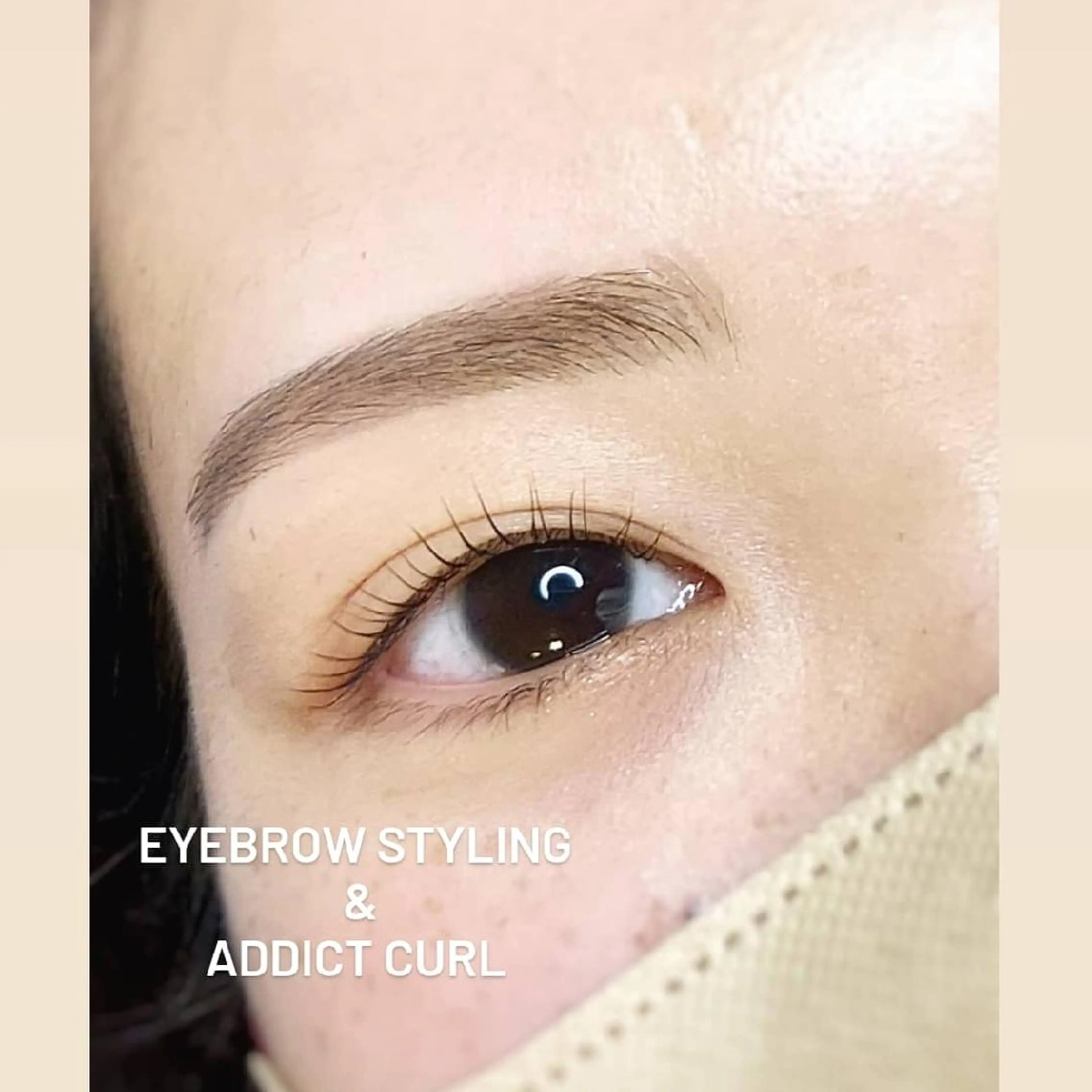 アイブロウ マツエク・マツパ マツパ U_la所属・U_la [ウーラ] 片岡の眉毛・アイブロウイメージ