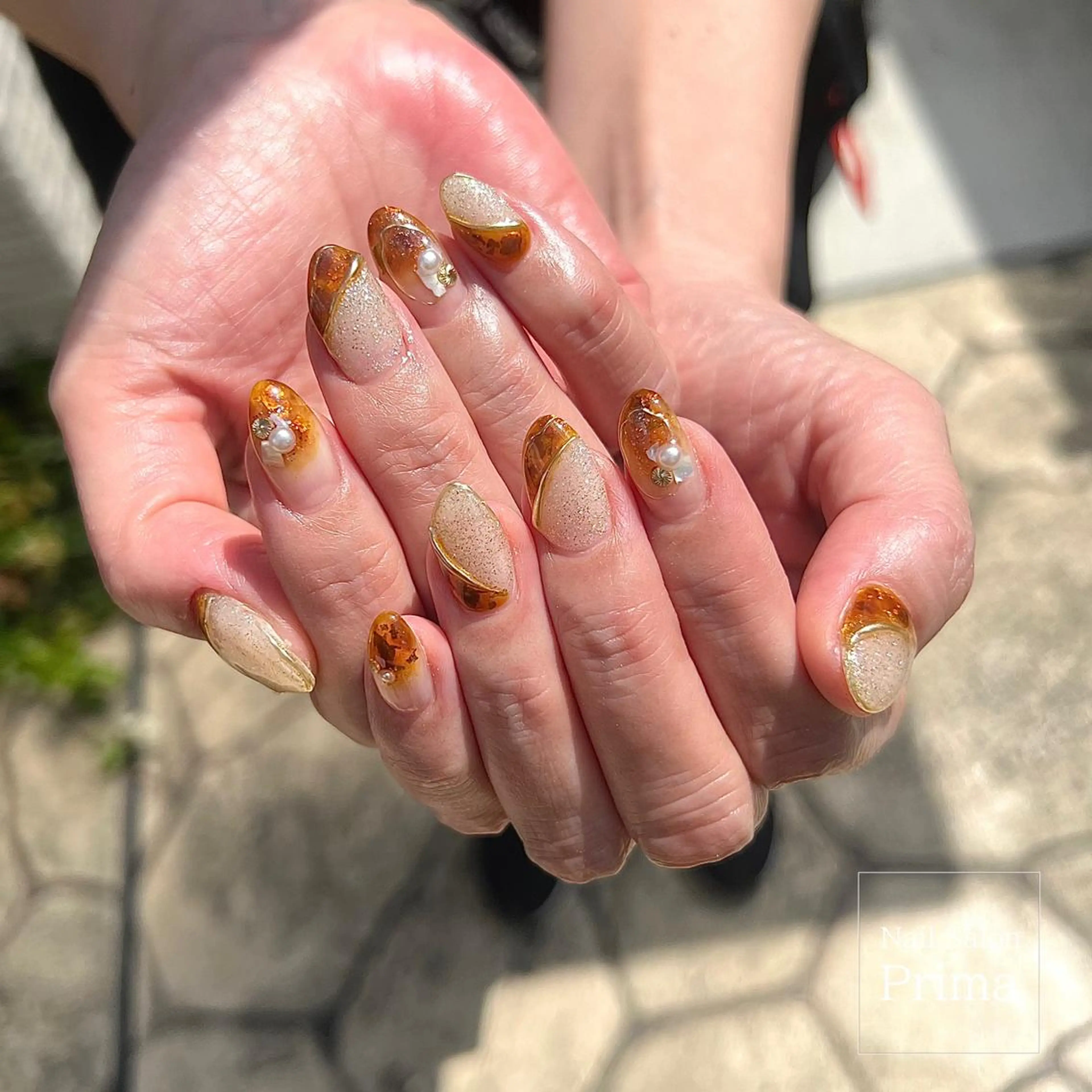 セミロング ネイル SalonPrima Nail & Eyeのネイルデザイン
