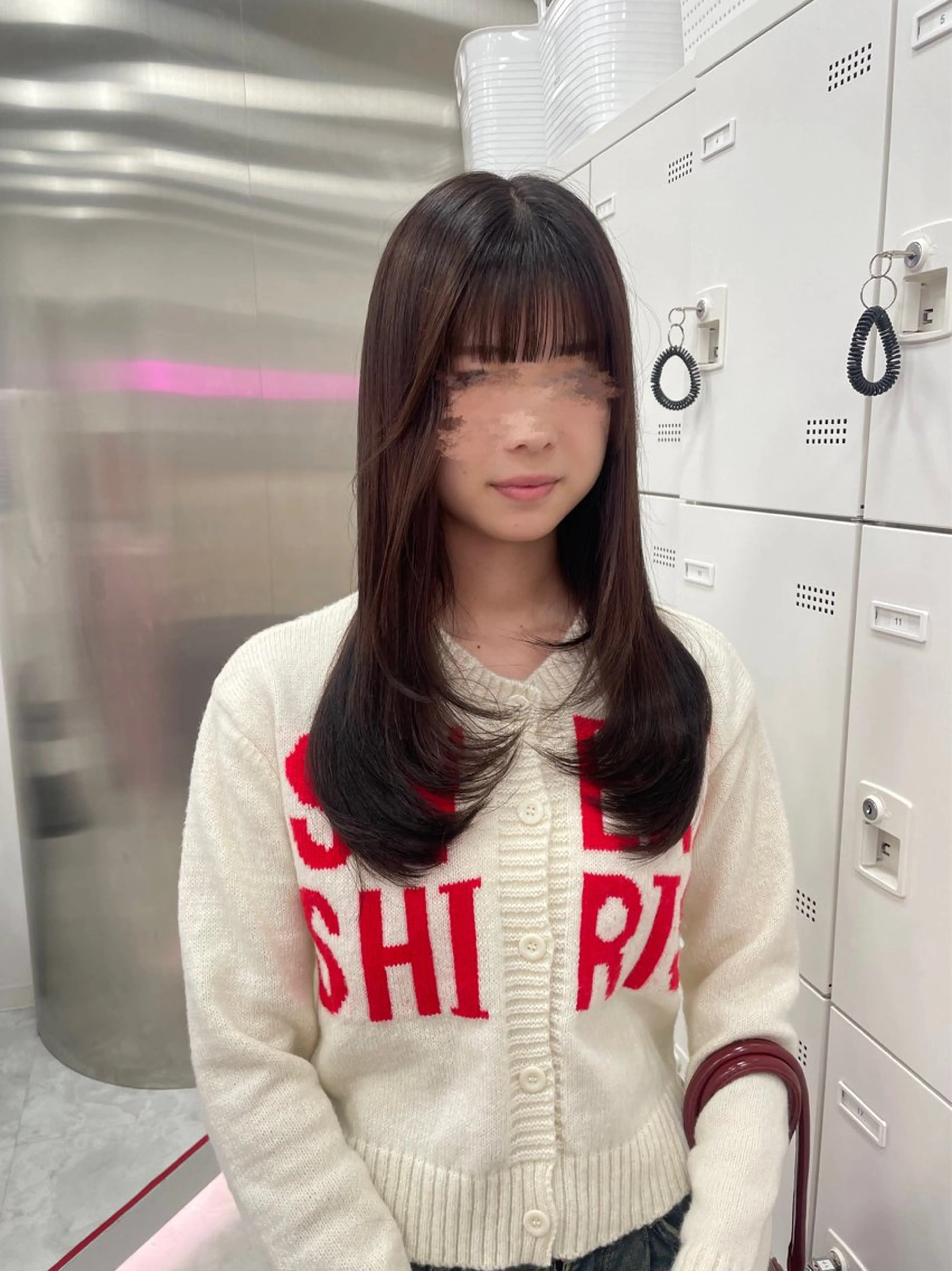 ロング カラー カット ヘアカラー トリートメント ヘッドスパ ヘアセット 表参道ハッシュカット レイヤー/リノンのヘアスタイル