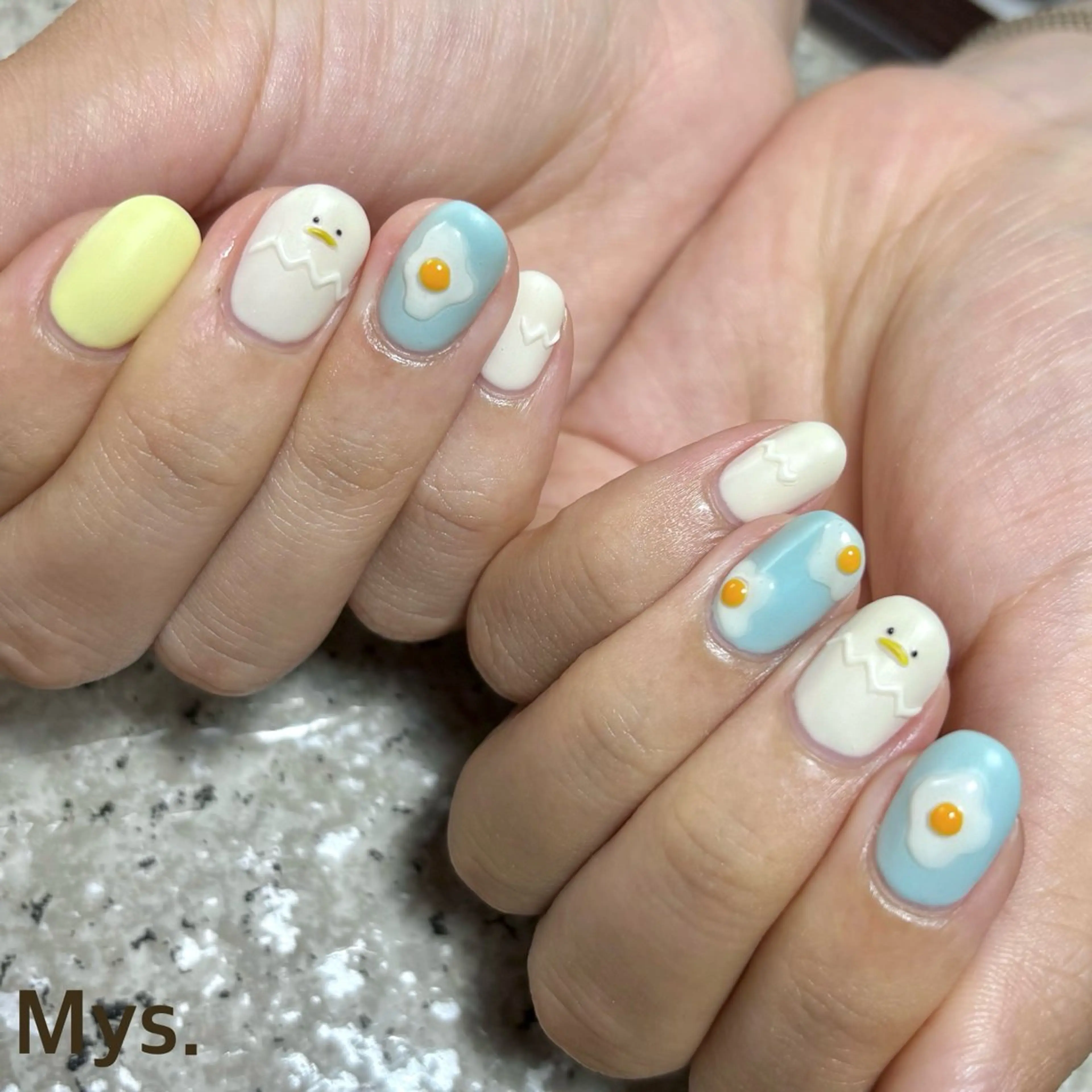 ネイル ハンドネイル Mys. 三上紗紀のネイルデザイン