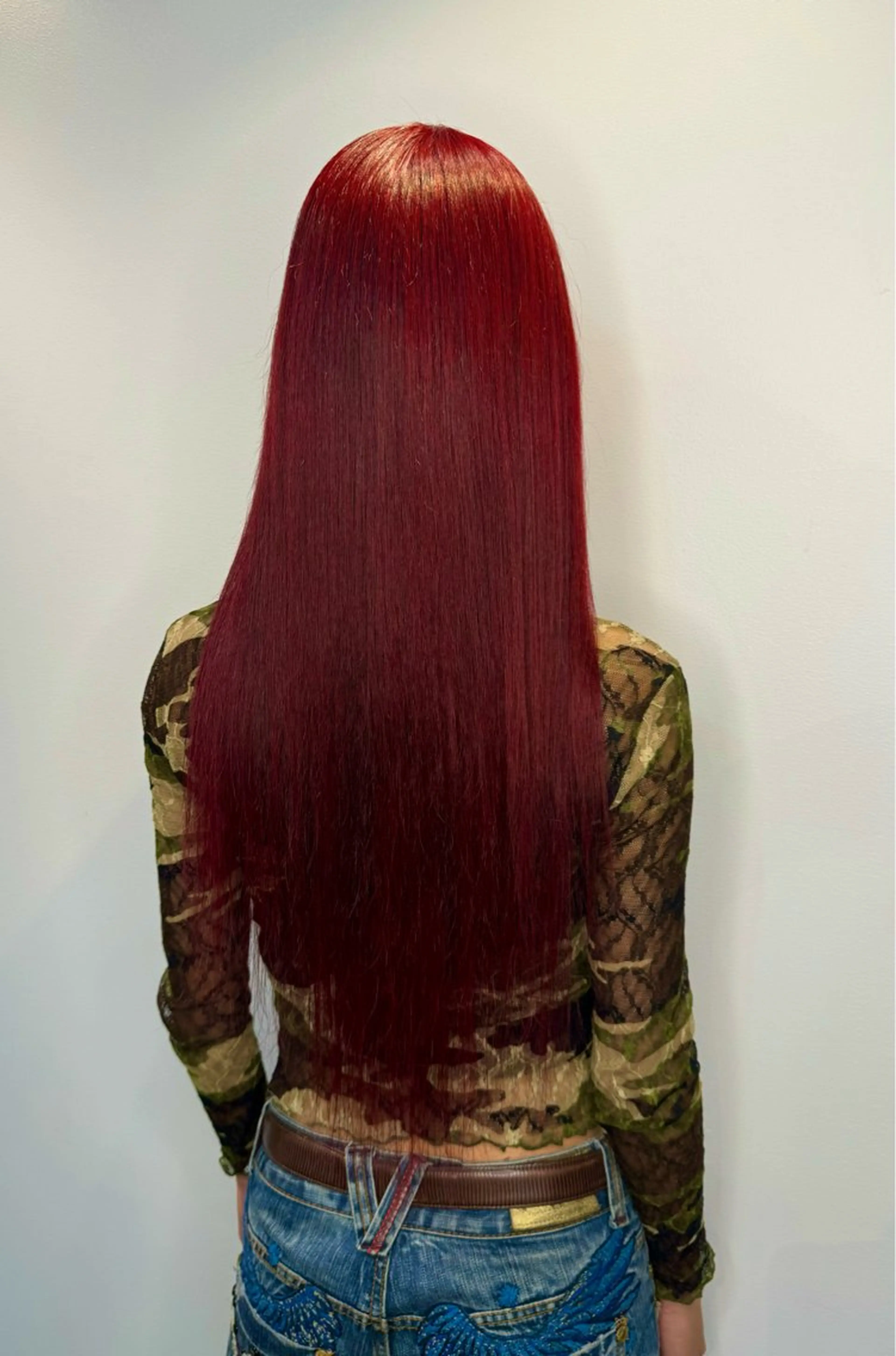 ロング エクステ エクステ/ダブル カラー/LISAのヘアスタイル