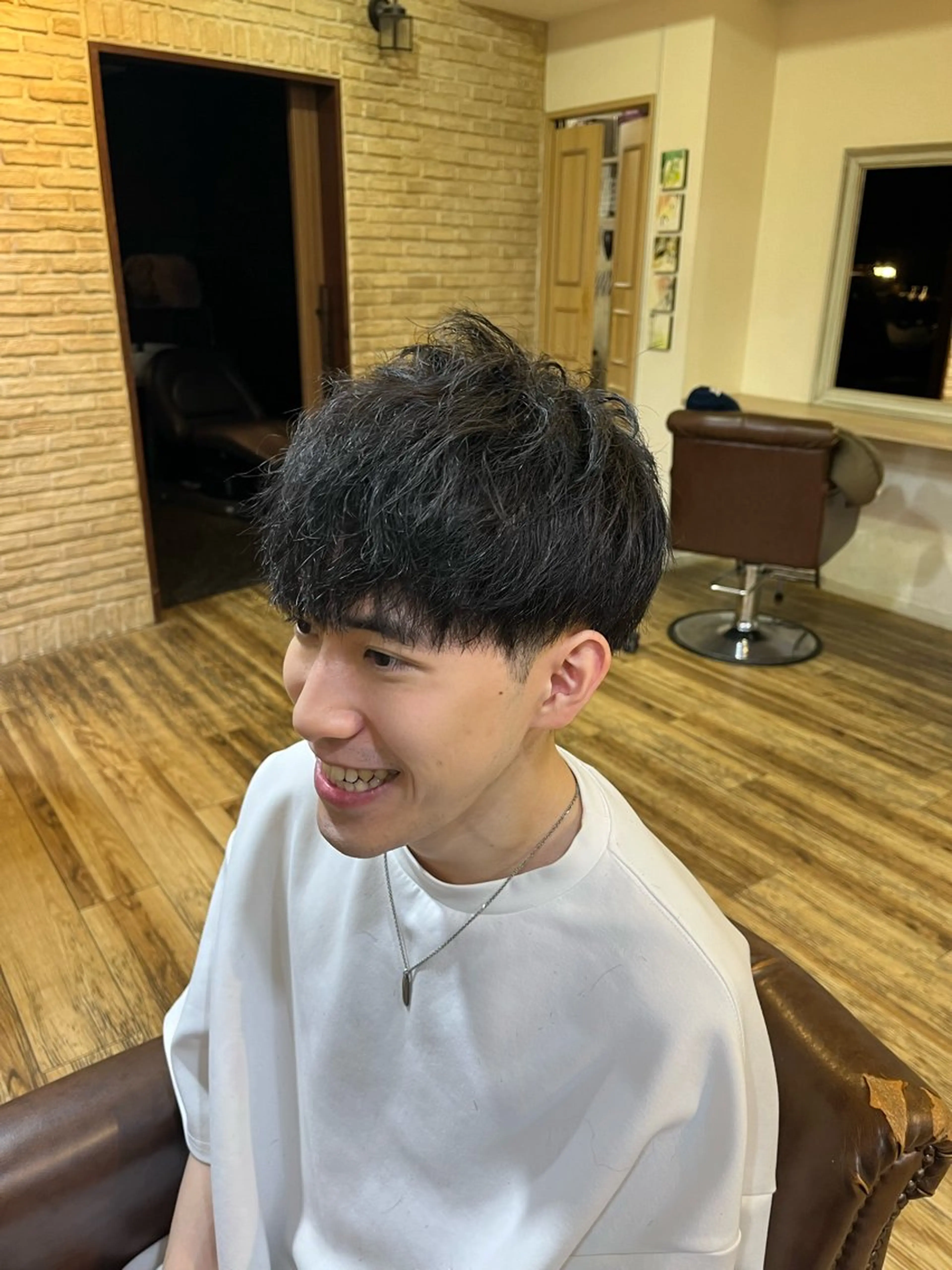 メンズ Prier×Kew hair所属・藤野 友杏那のヘアスタイル