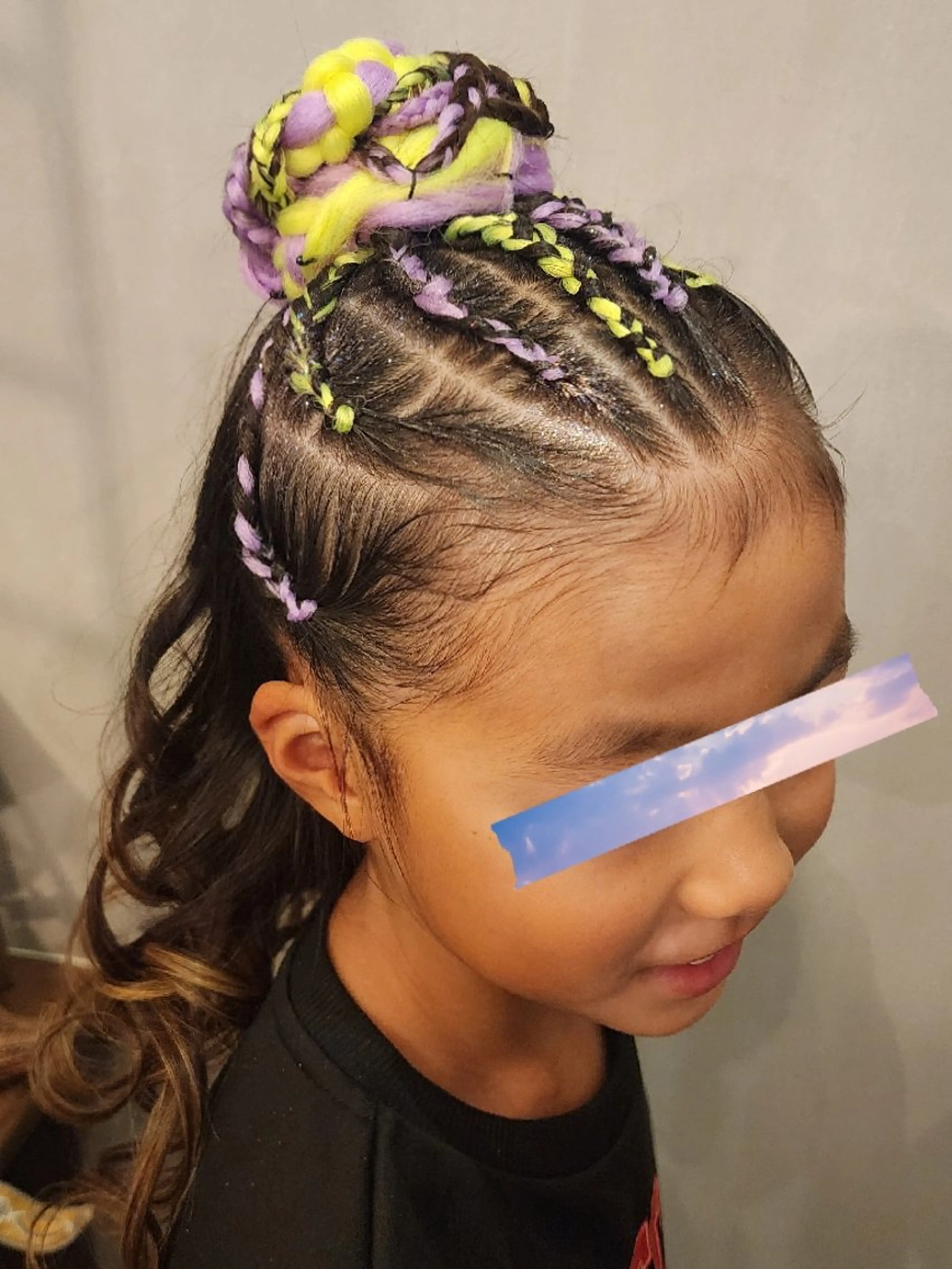 ヘアアレンジ キッズ 成人式 着物ヘア 子どものヘアアレンジ エクステ 浴衣 ESTELA所属・ESTELA... OHARA のヘアスタイル