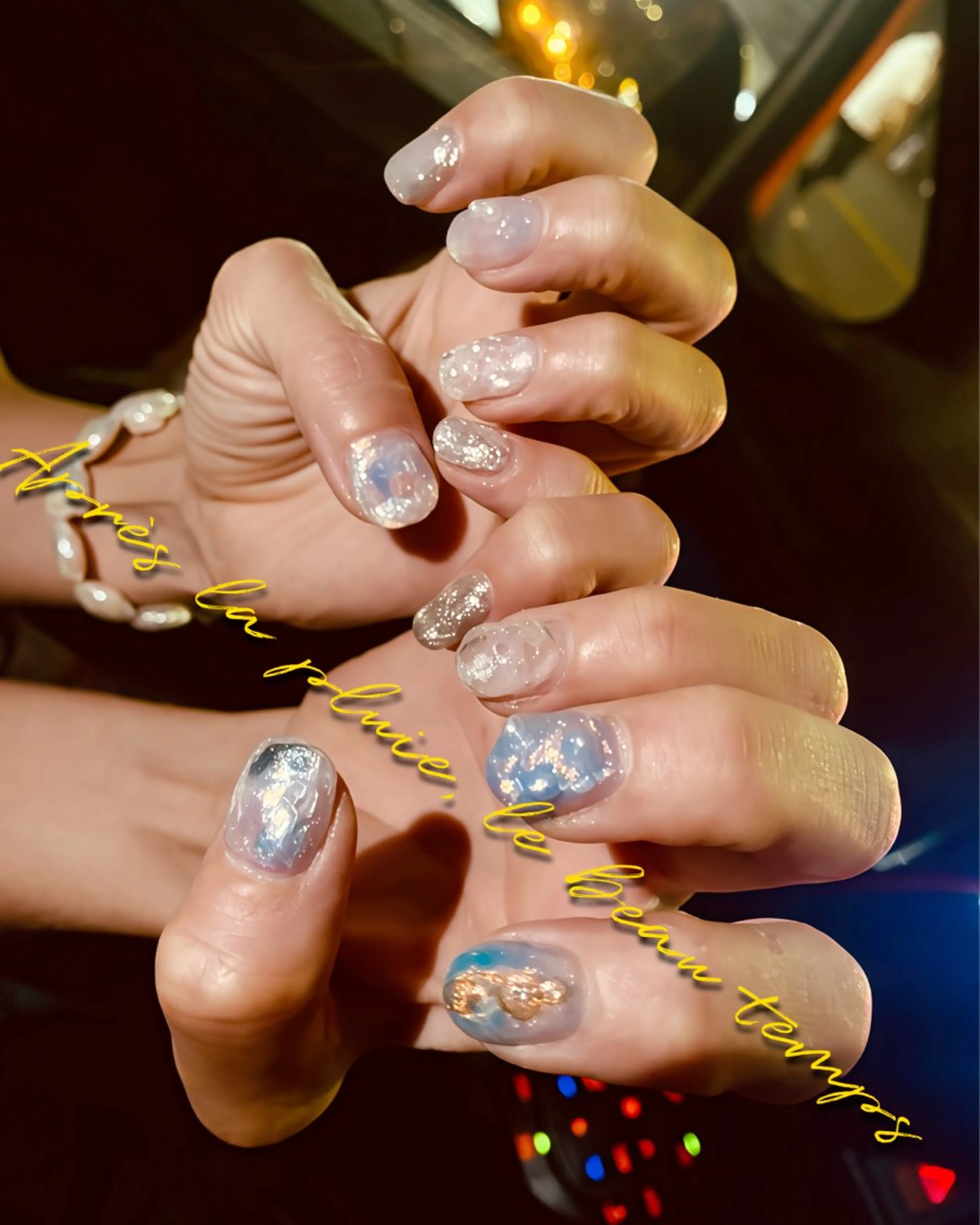 ネイル ニュアンスネイル free hug Hiromiのネイルデザイン