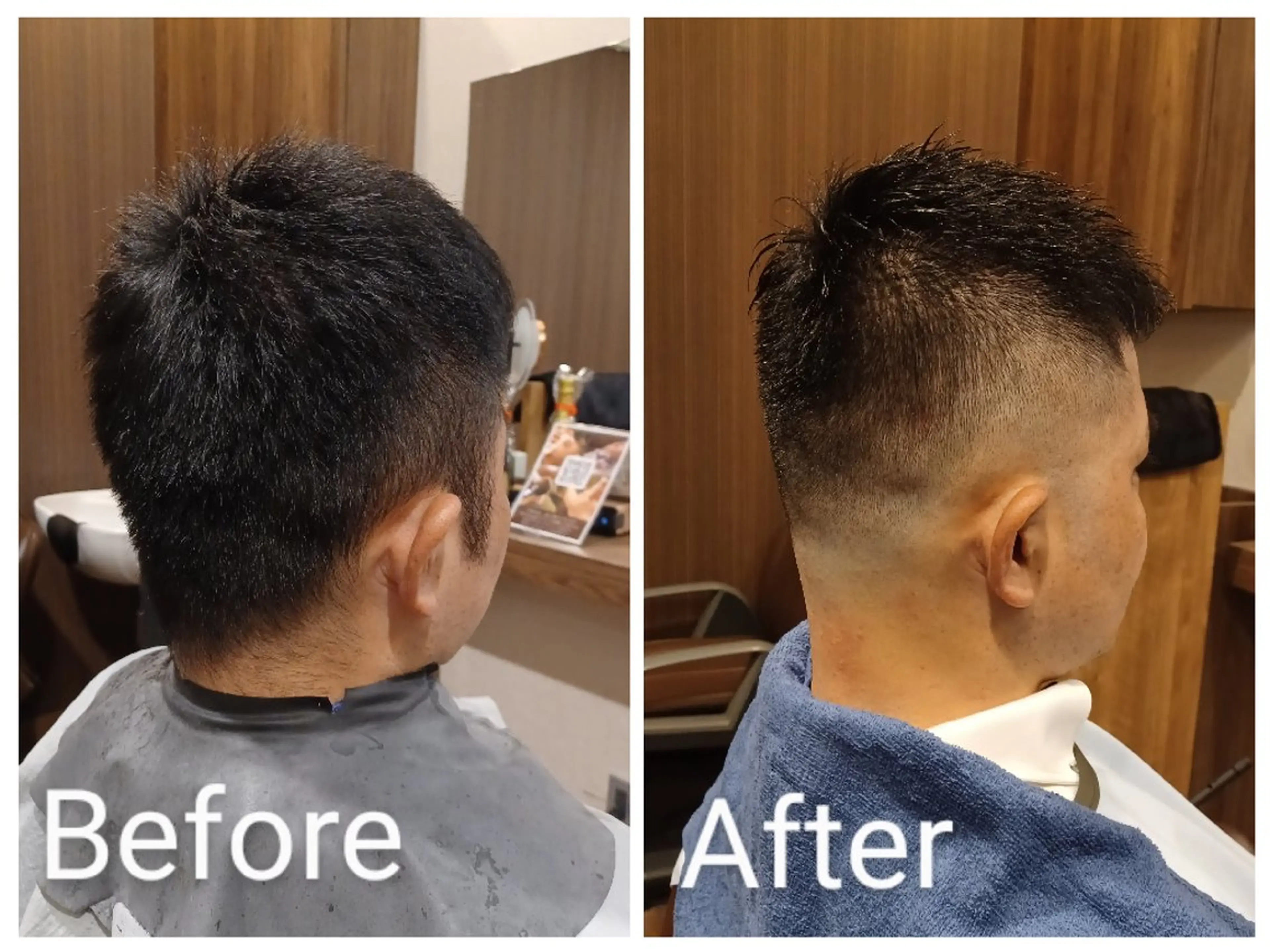 メンズ ショート BARBER 　STAG所属・BARBERSTAG 上拂恭平のヘアスタイル