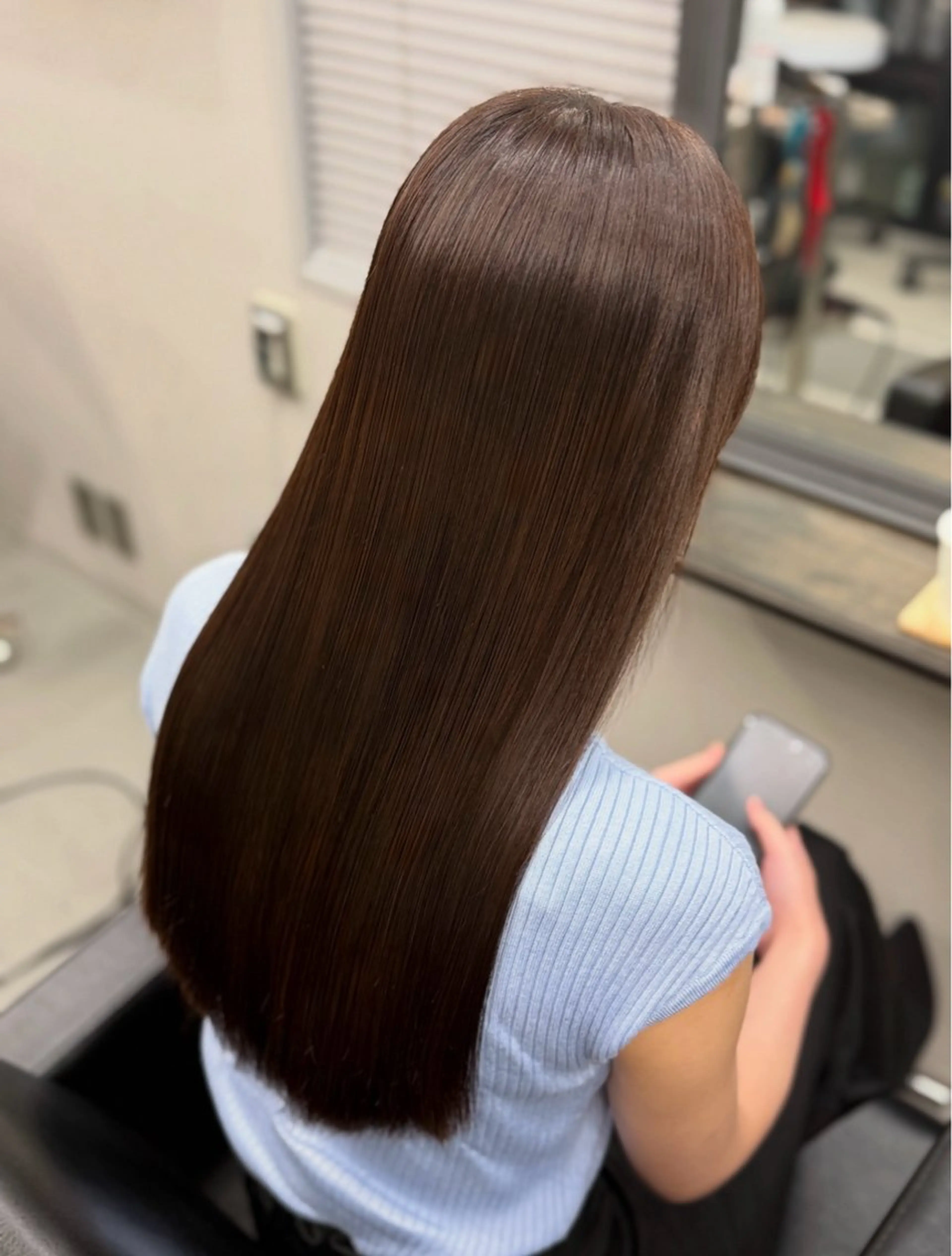 ロング カラー カット 縮毛矯正 トリートメント XYZ新宿所属・縮毛矯正/韓国 /店長/KANATOのヘアスタイル