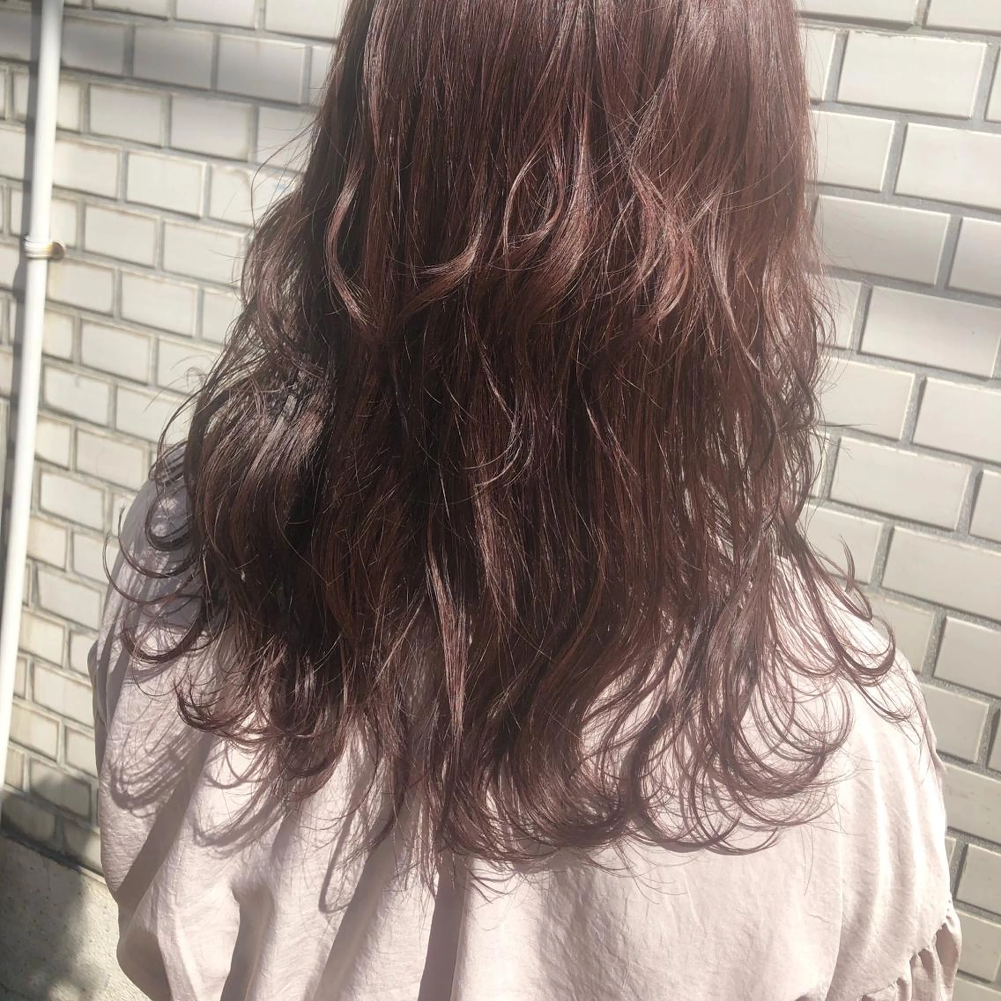 セミロング カラー カット ヘアカラー L.C.E心斎橋WEST所属・野上 綾香のヘアスタイル