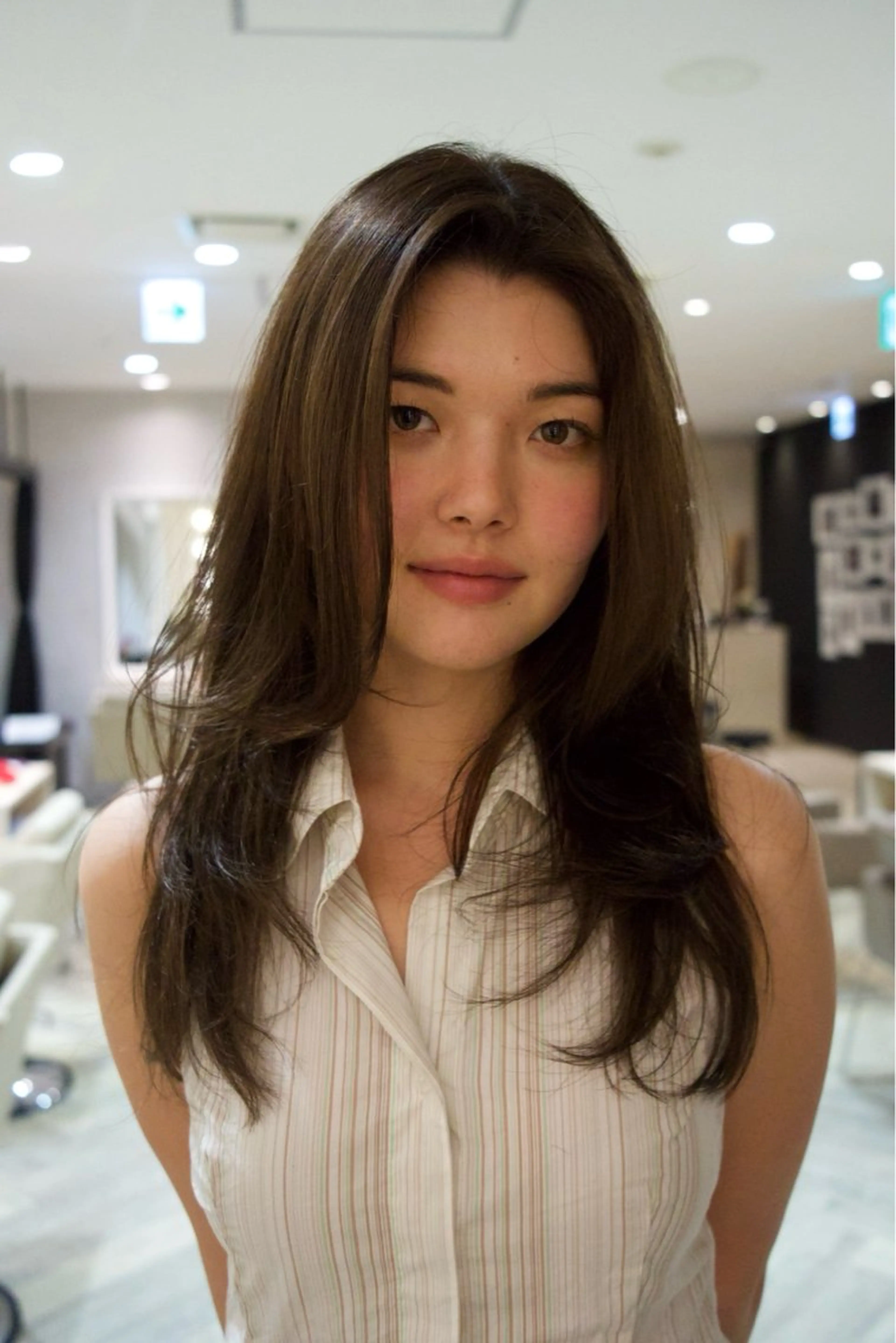 カラー ヘアカラー WARREN  TRICOMI NEWYORK所属・リ パのヘアスタイル