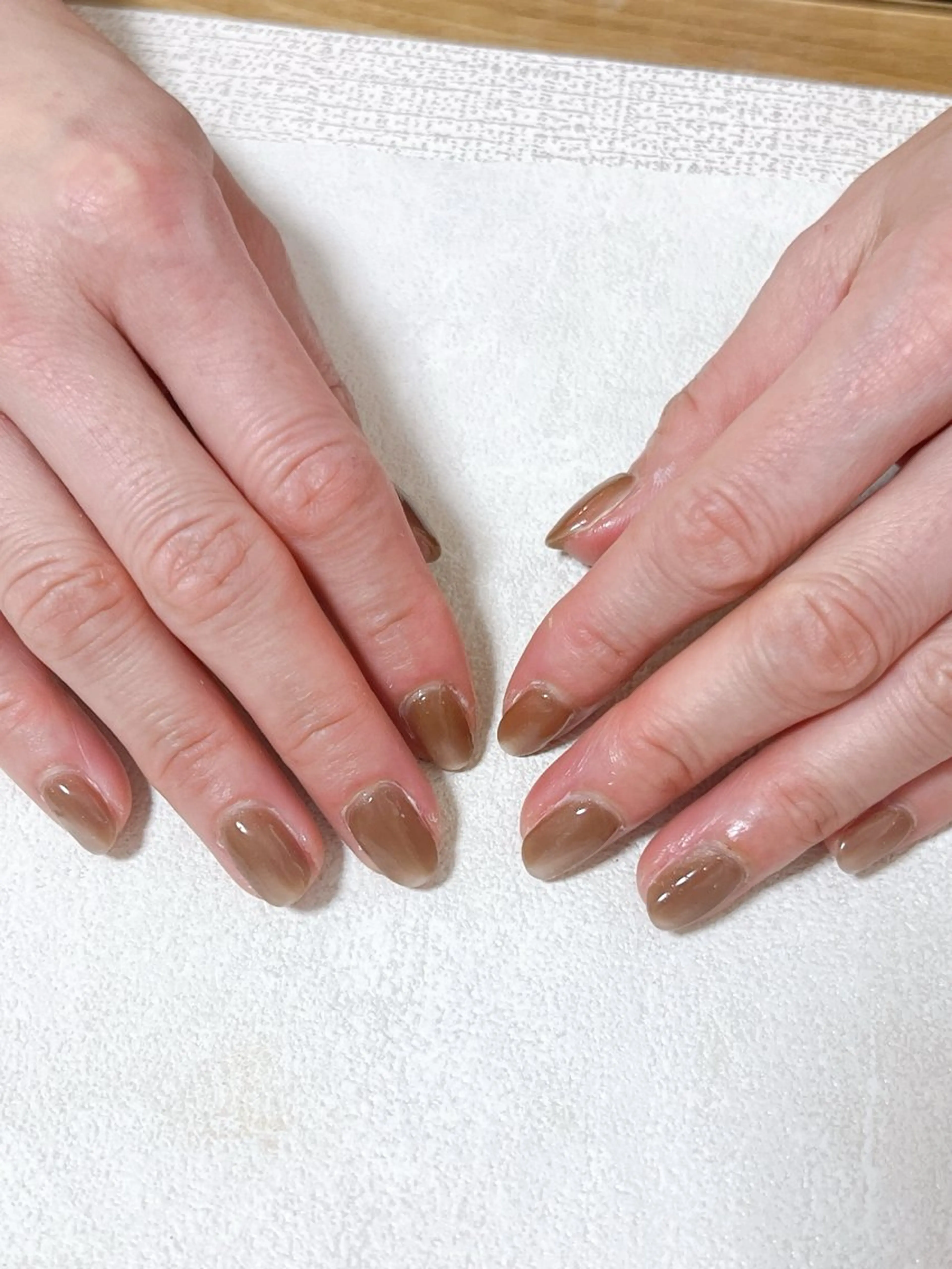 ネイル オーロラネイル フットネイル フレンチネイル ジェルネイル ハート ハンドネイル Mogu nail 二子玉川のネイルデザイン